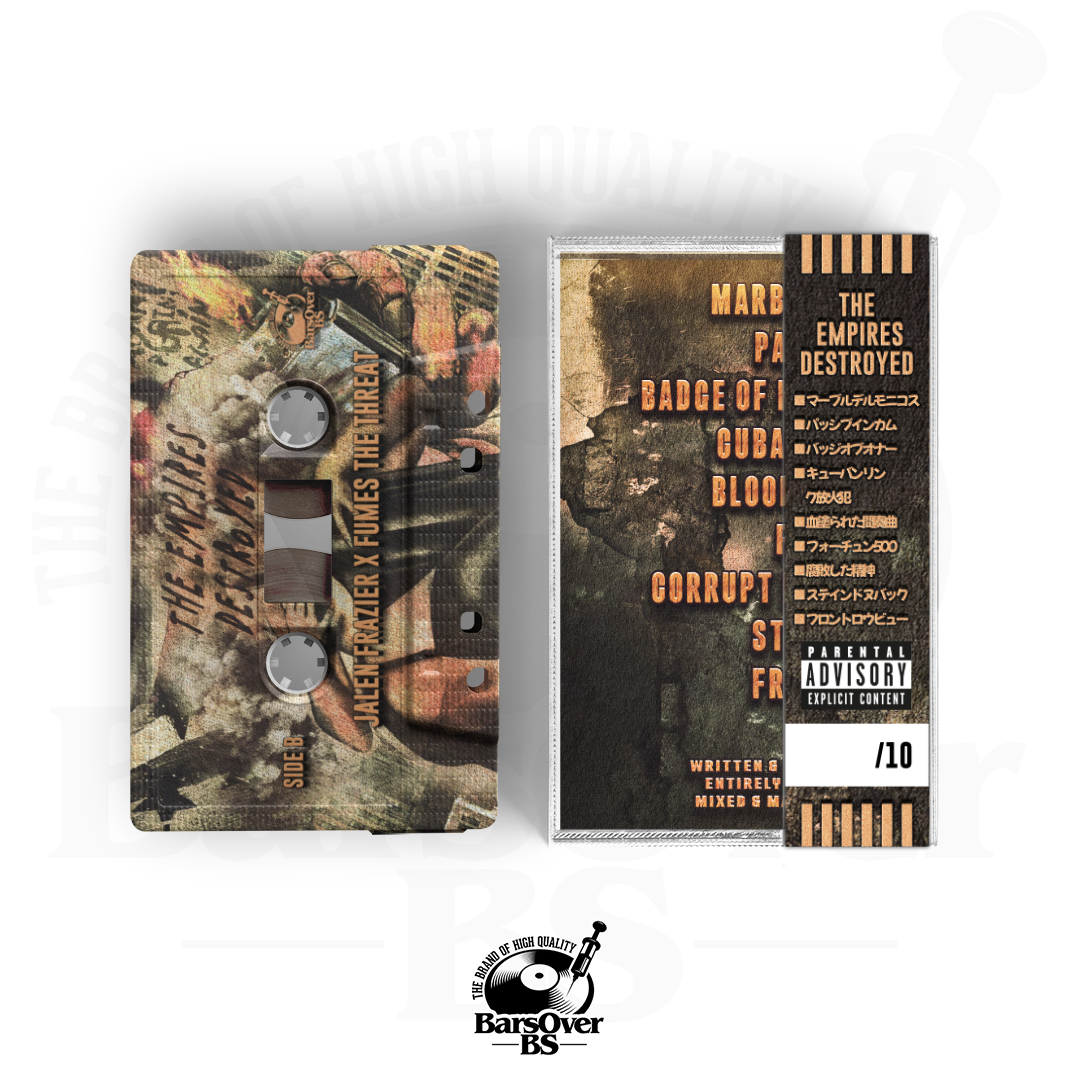 Jalen Frazier x Fumes The Threat - The Empires Destroyed (Cassette Tape With Obi Strip)
