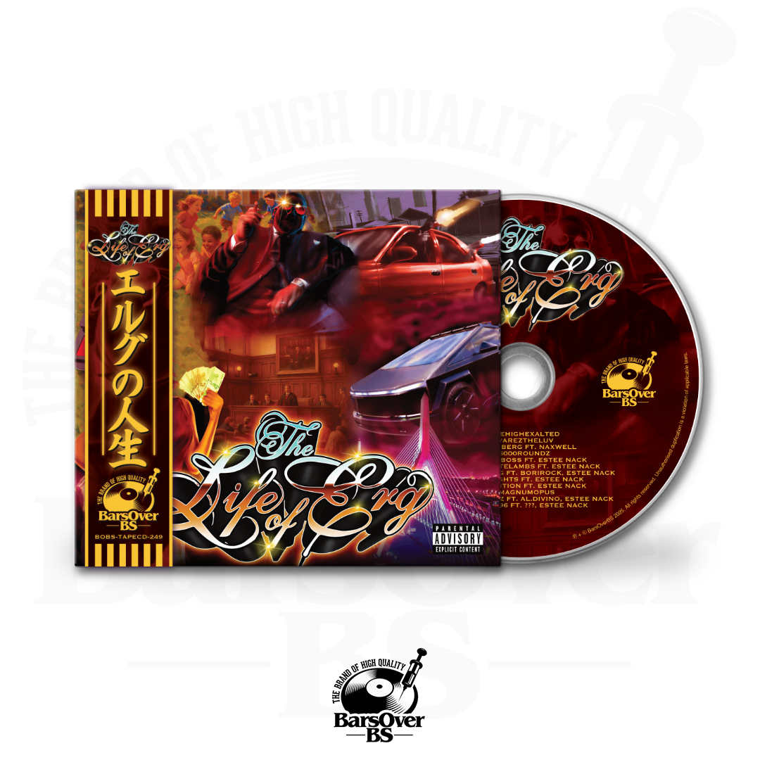 Erg-One x Boneweso - The Life Of Erg (Co-Starring Estee Nack) (Digipak CD With Obi Strip)