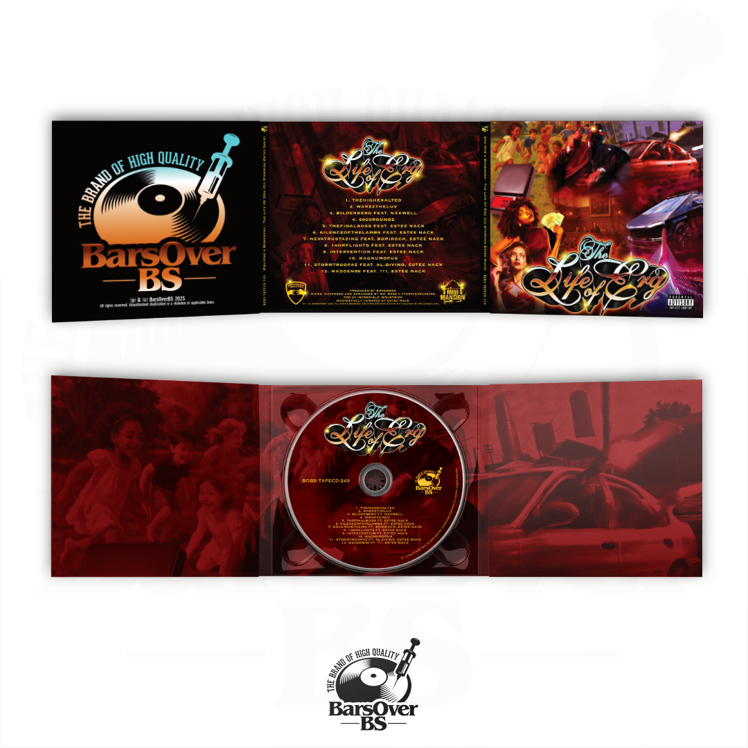 Erg-One x Boneweso - The Life Of Erg (Co-Starring Estee Nack) (Digipak CD With Obi Strip)