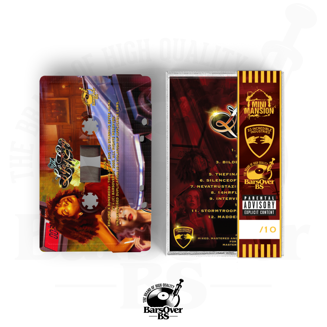 Erg-One x Boneweso - The Life Of Erg (Co-Starring Estee Nack) (Cassette Tape With Obi Strip) (ONLY 10)