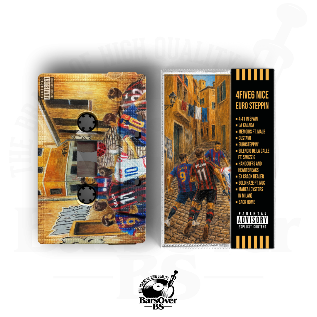 4Five6 Nice - Euro Steppin (Alternate Cover) (Cassette Tape With Obi Strip)