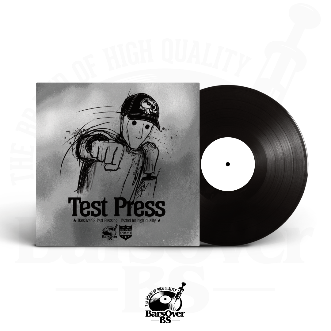 Griot Noy x Hxlysmxkes - Fist Of The North Star (BarsOverBS Test Press Vinyl) (Includes 3 Bonus Tracks!) (ONE PER PERSON) (ONLY 6) (Shipped Outside Of Jacket)