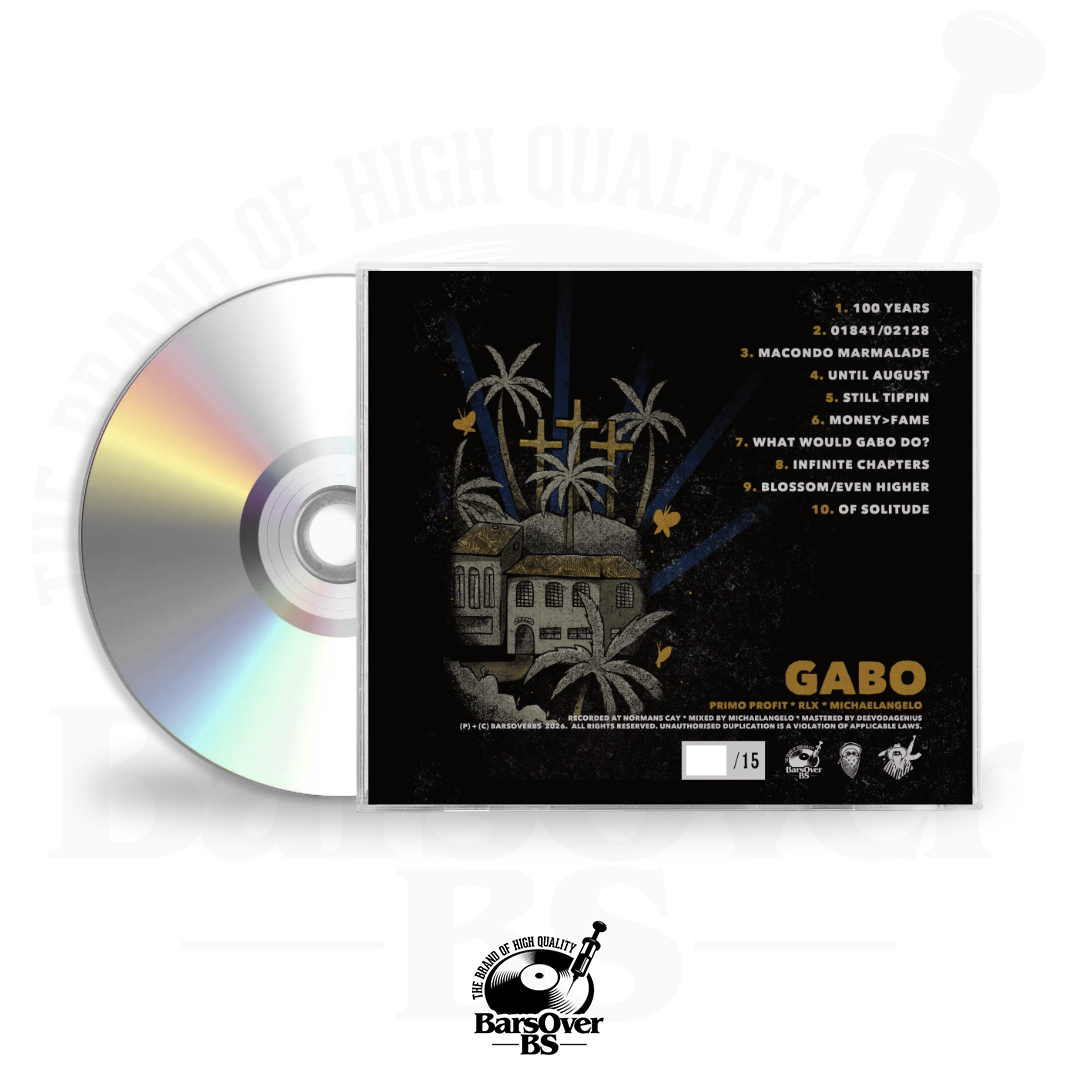RLX x Primo Profit x Michaelangelo - GABO (Jewel Case CD