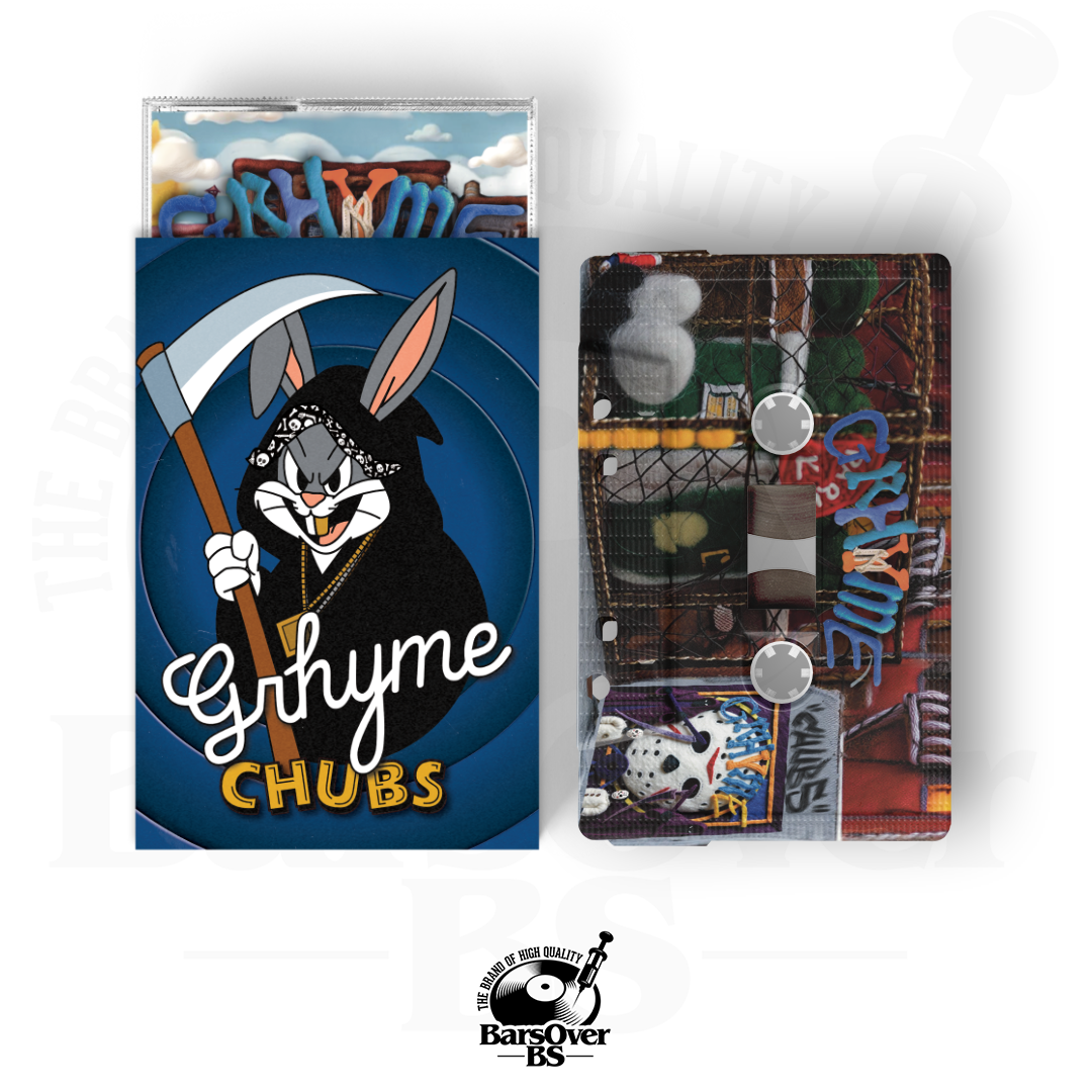 Chubs - GRhyme (Alternate Cover O-Card Cassette Tape) (30 Mins Only)