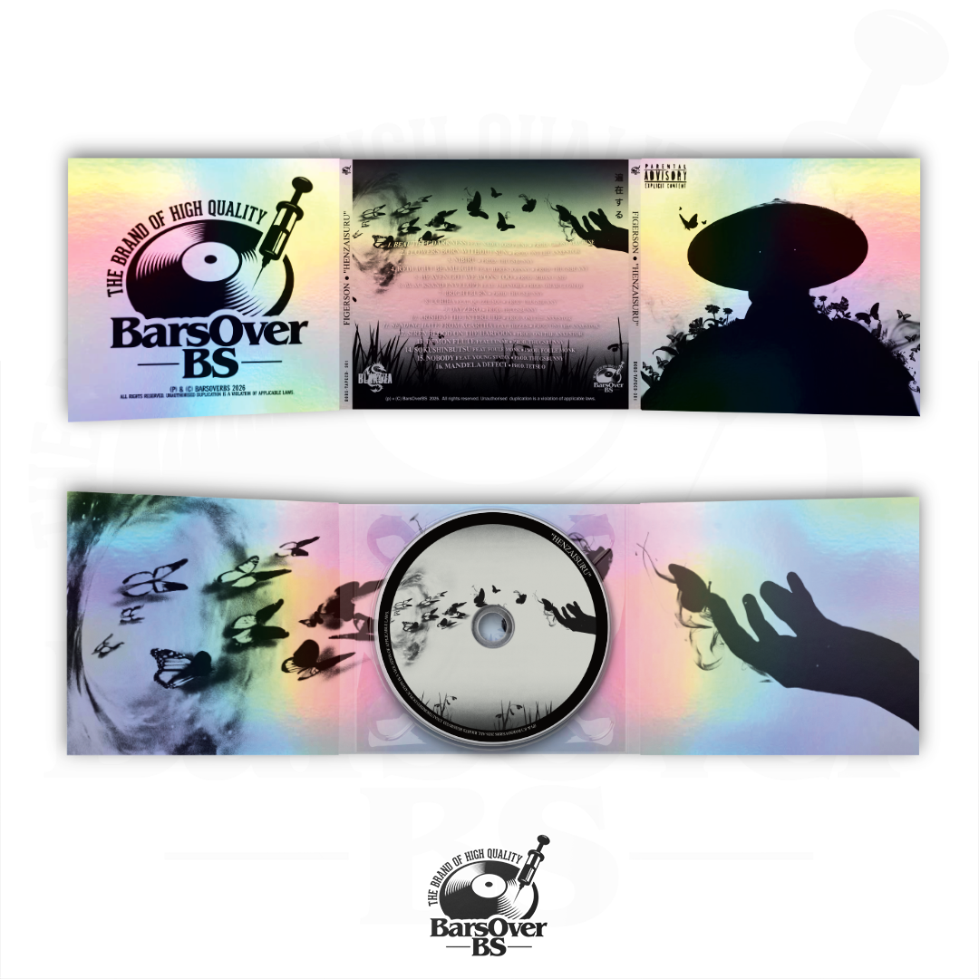 Figerson - Henzaisuru (Main Cover) (BarsOverBS Holographic Digipak CD) (ONLY 5) (ONE PER PERSON)