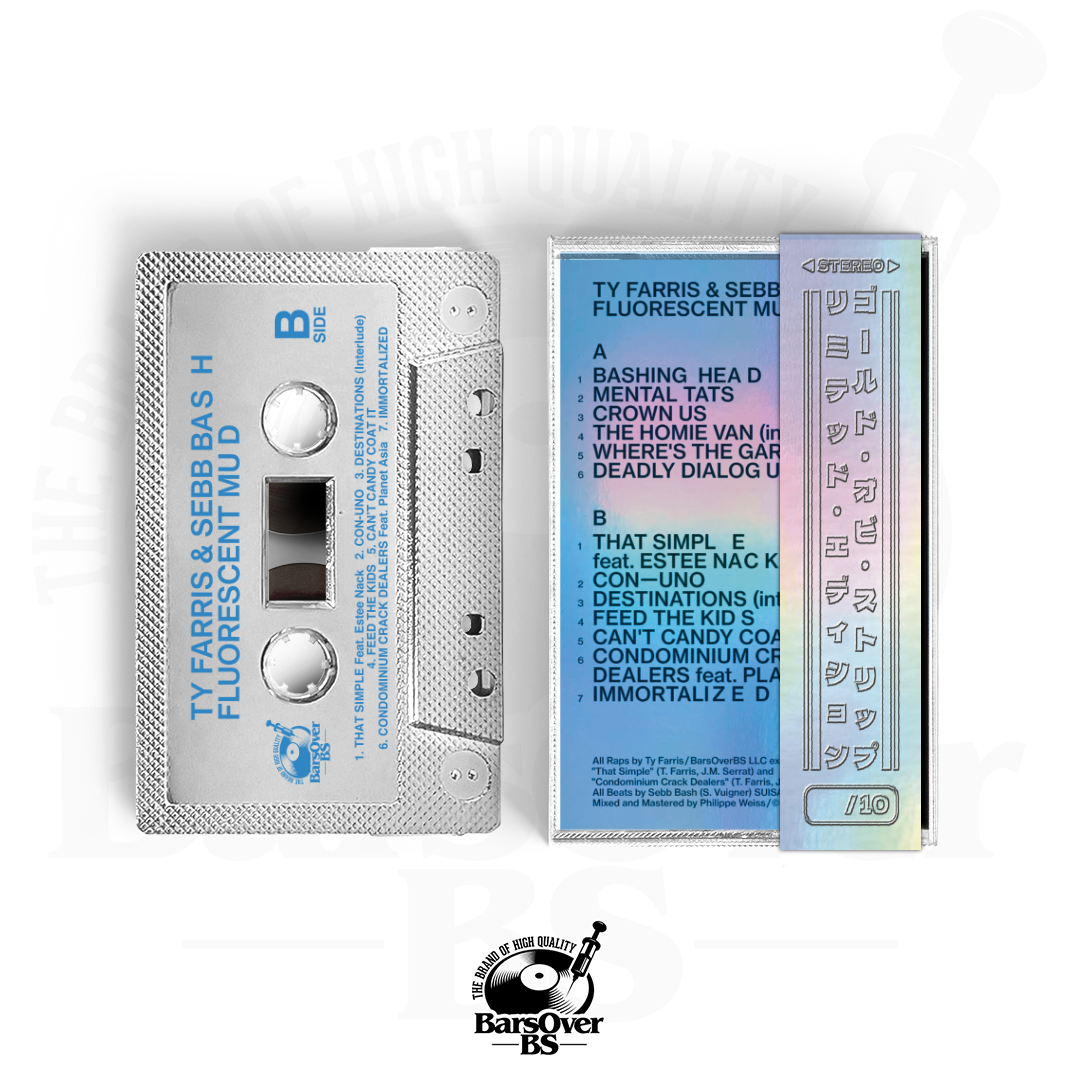 Ty Farris x Sebb Bash (Retro Holographic BarsOverBS Tape (ONE PER PERSON/HOUSEHOLD)
