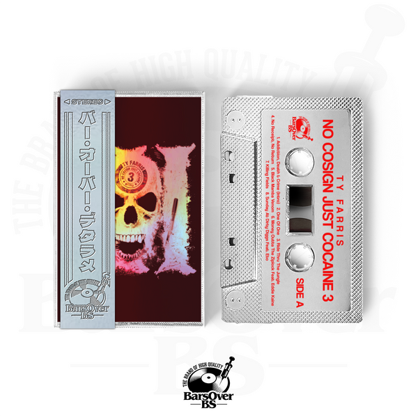 Ty Farris - No Cosign Just Cocaine 3 (Retro Holographic Tape) (ONE PER PERSON/HOUSEHOLD)