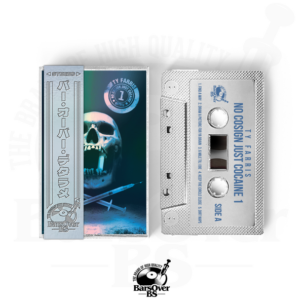 Ty Farris - No Cosign Just Cocaine 1 (Retro Holographic Tape) (ONE PER PERSON/HOUSEHOLD)