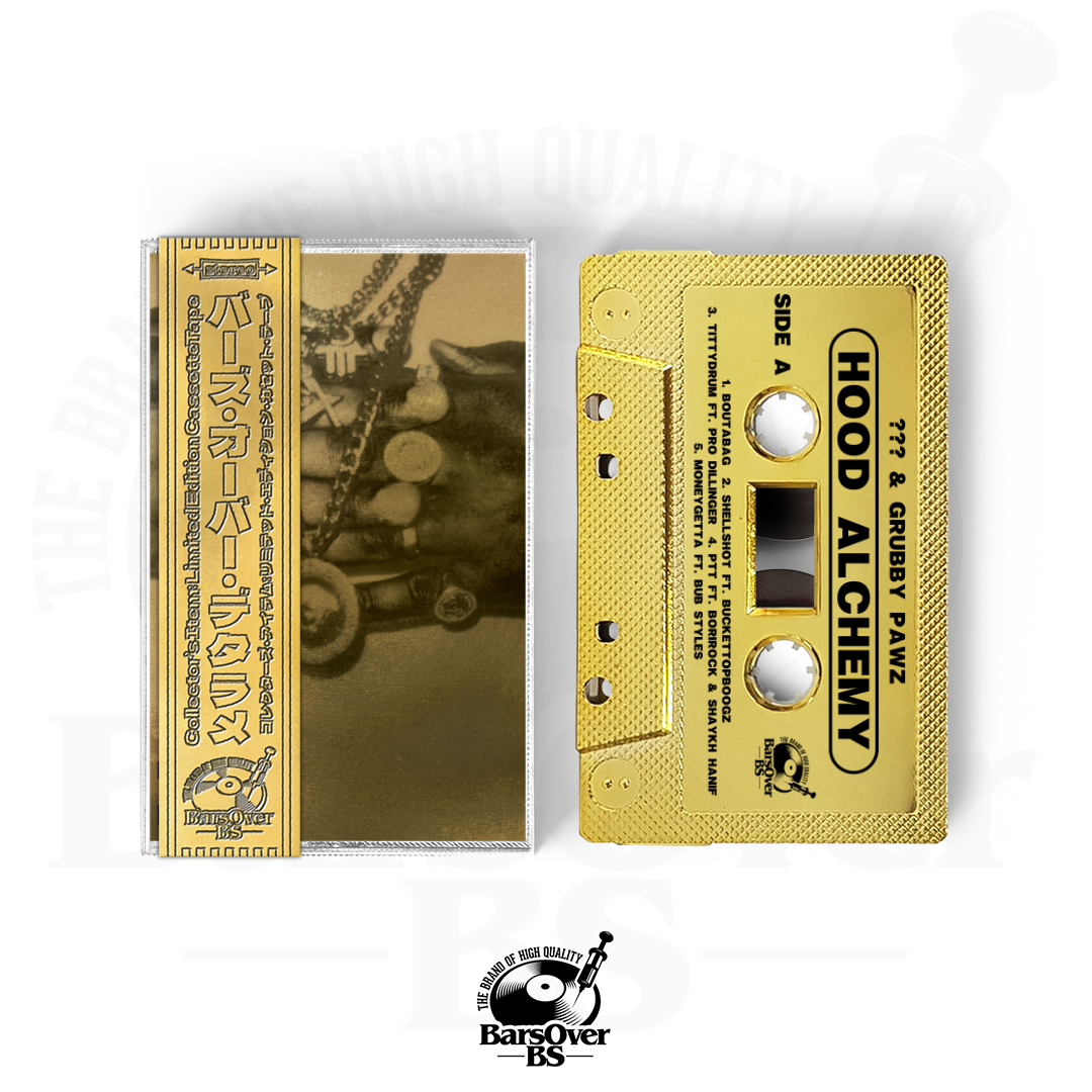 The Hidden Character x Grubby Pawz - Hood Alchemy (BarsOverBS Gold Tape)