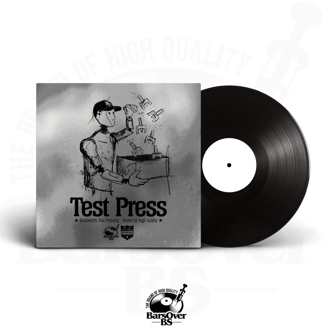 Dun Dealy (Feed The Family) x Chef Bogey - Jimbo's World (BarsOverBS Test Press Collection Edition) (Shipped Outside Of Jacket In Plastic Sleeve) (ONLY 6) (ONE PER PERSON)