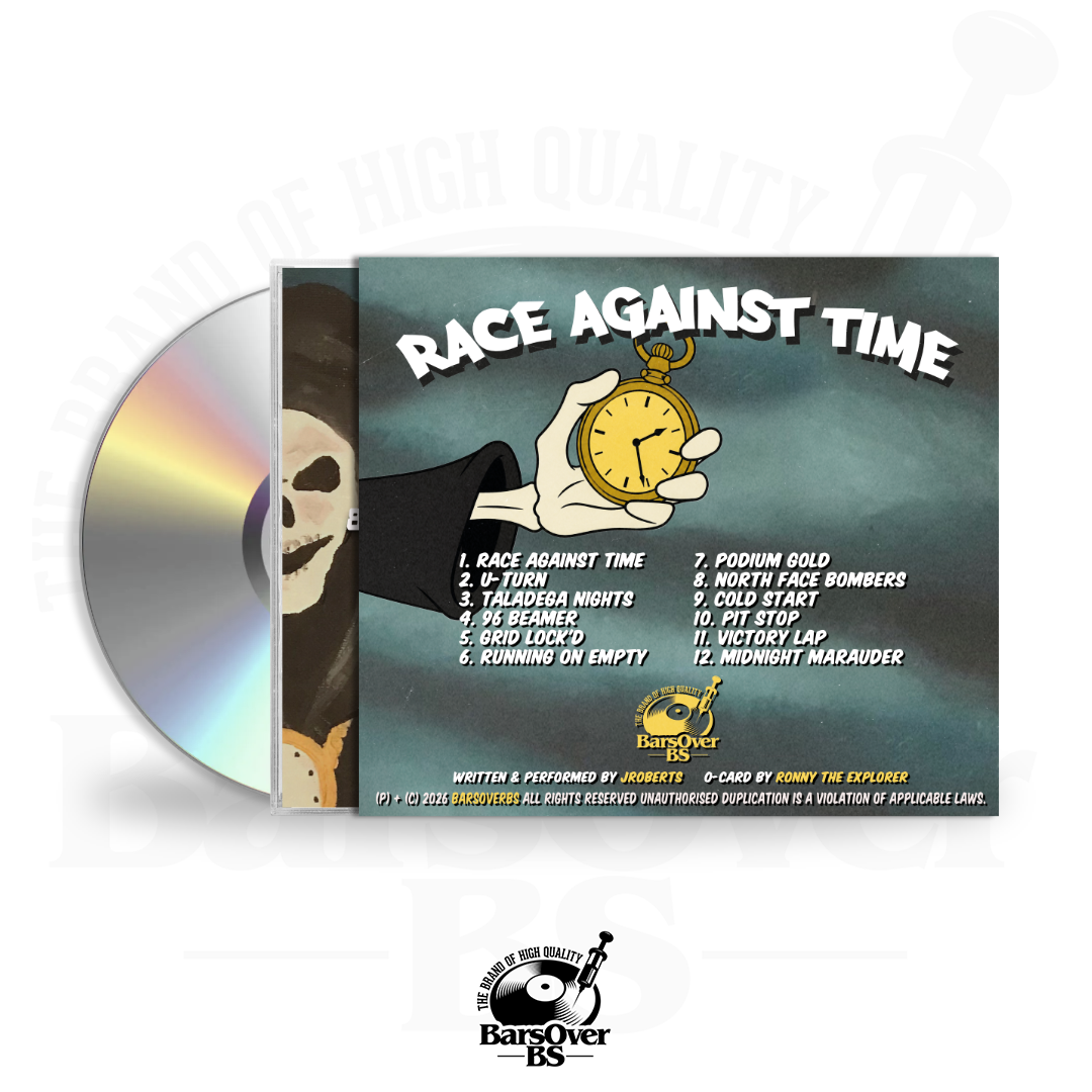 Jroberts - Race Against Time (O-Card Jewel Case CD) (Available Until 8-2-2026 11:59 PM EST)