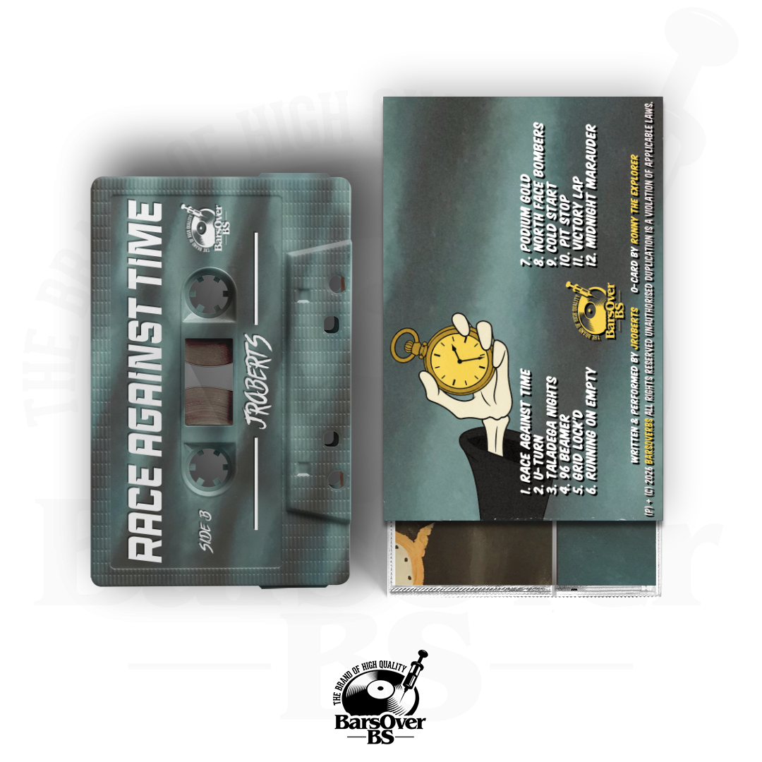 Jroberts - Race Against Time (O-Card Cassette Tape) (Available Until 8-2-2026 11:59 PM EST)