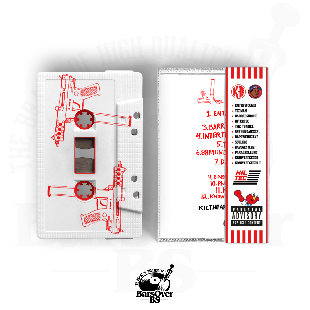 Kil The Artist x DeevoDaGenius - Kil Tech (Alternate Cover 1) (Cassette Tape With Obi Strip)