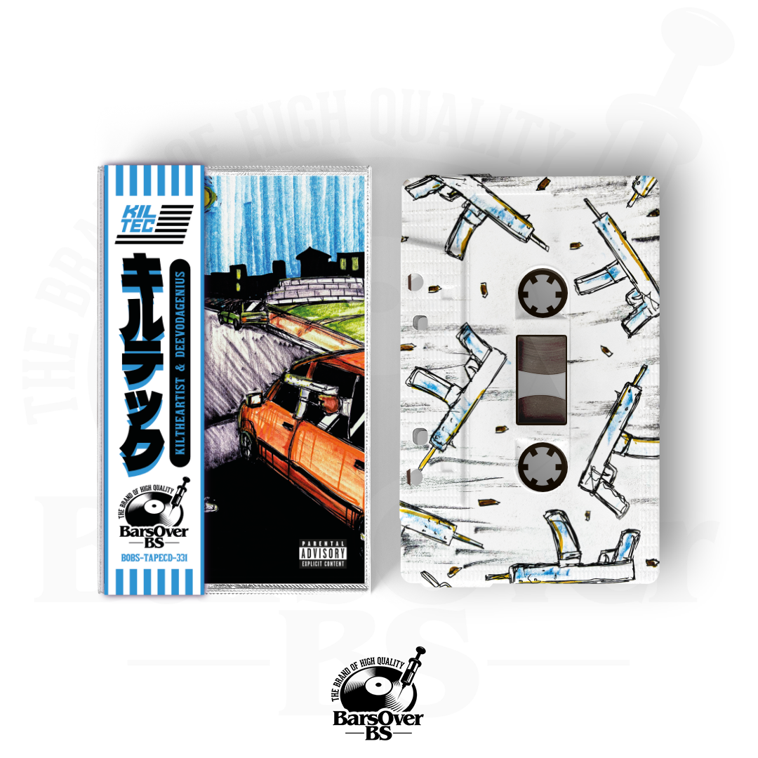Kil The Artist x DeevoDaGenius - Kil Tech (Alternate Cover 2) (Cassette Tape With Obi Strip)