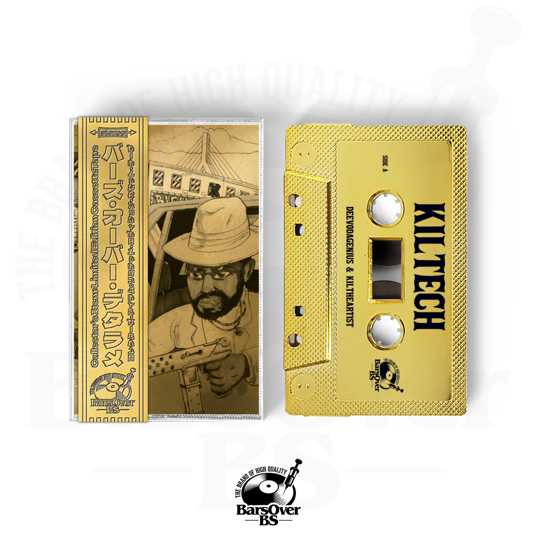 Kil The Artist x DeevoDaGenius - Kil Tech (Main Cover) (BarsOverBS Gold Tape) (ONE PER PERSON)