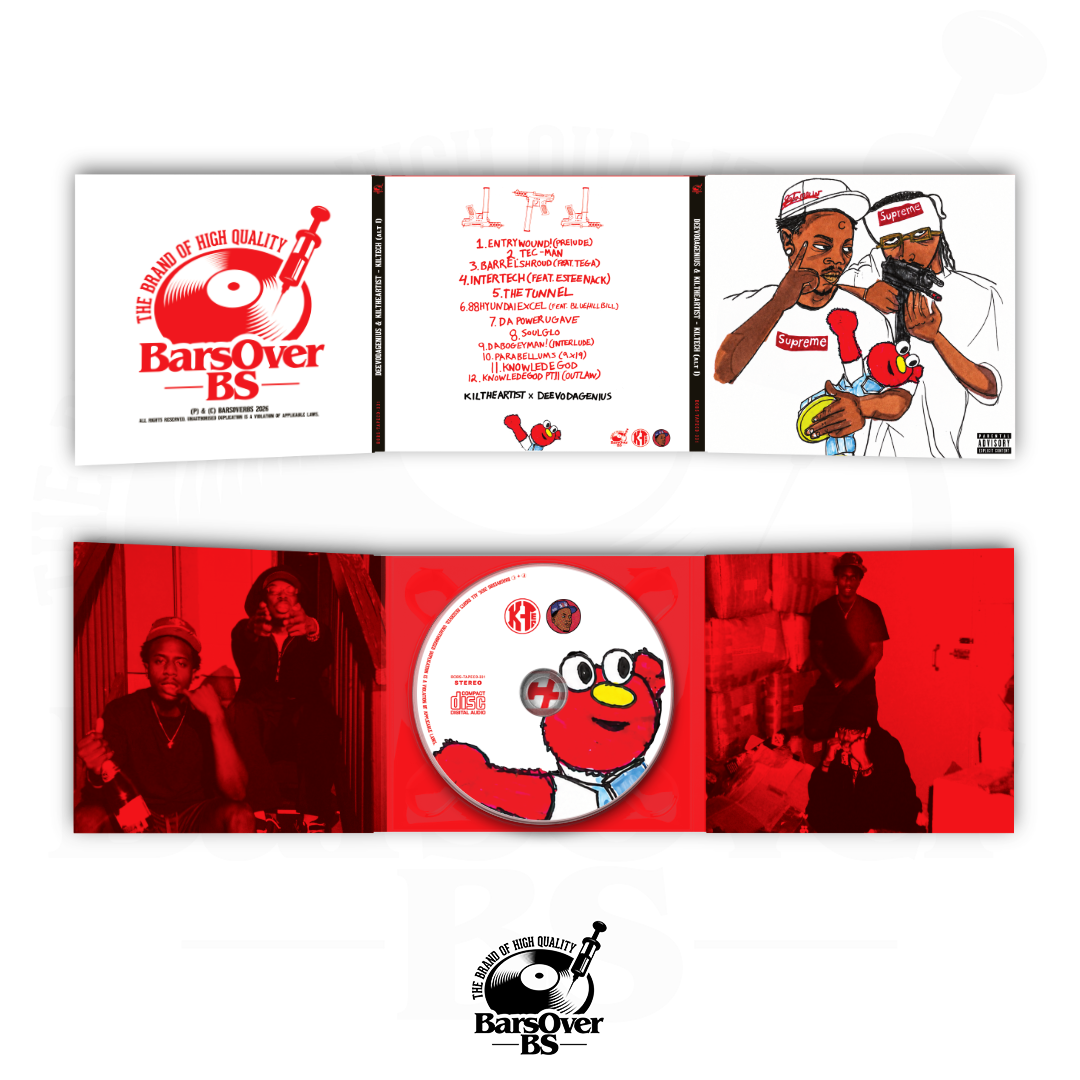 Kil The Artist x DeevoDaGenius - Kil Tech (Alternate Cover 1) (Digipak CD With Obi Strip)