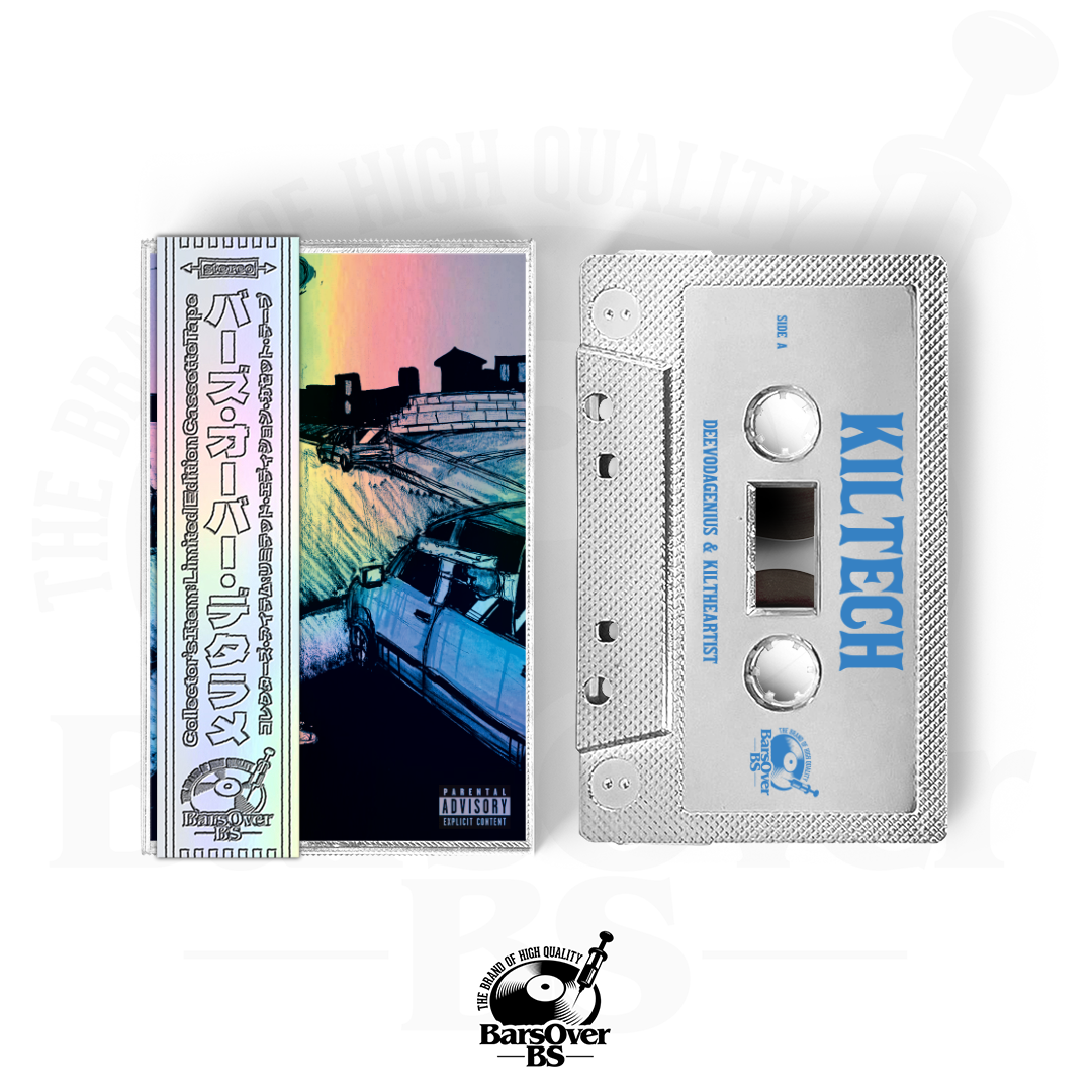 Kil The Artist x DeevoDaGenius - Kil Tech (Alternate Cover 1) (Cassette Tape With Obi Strip)