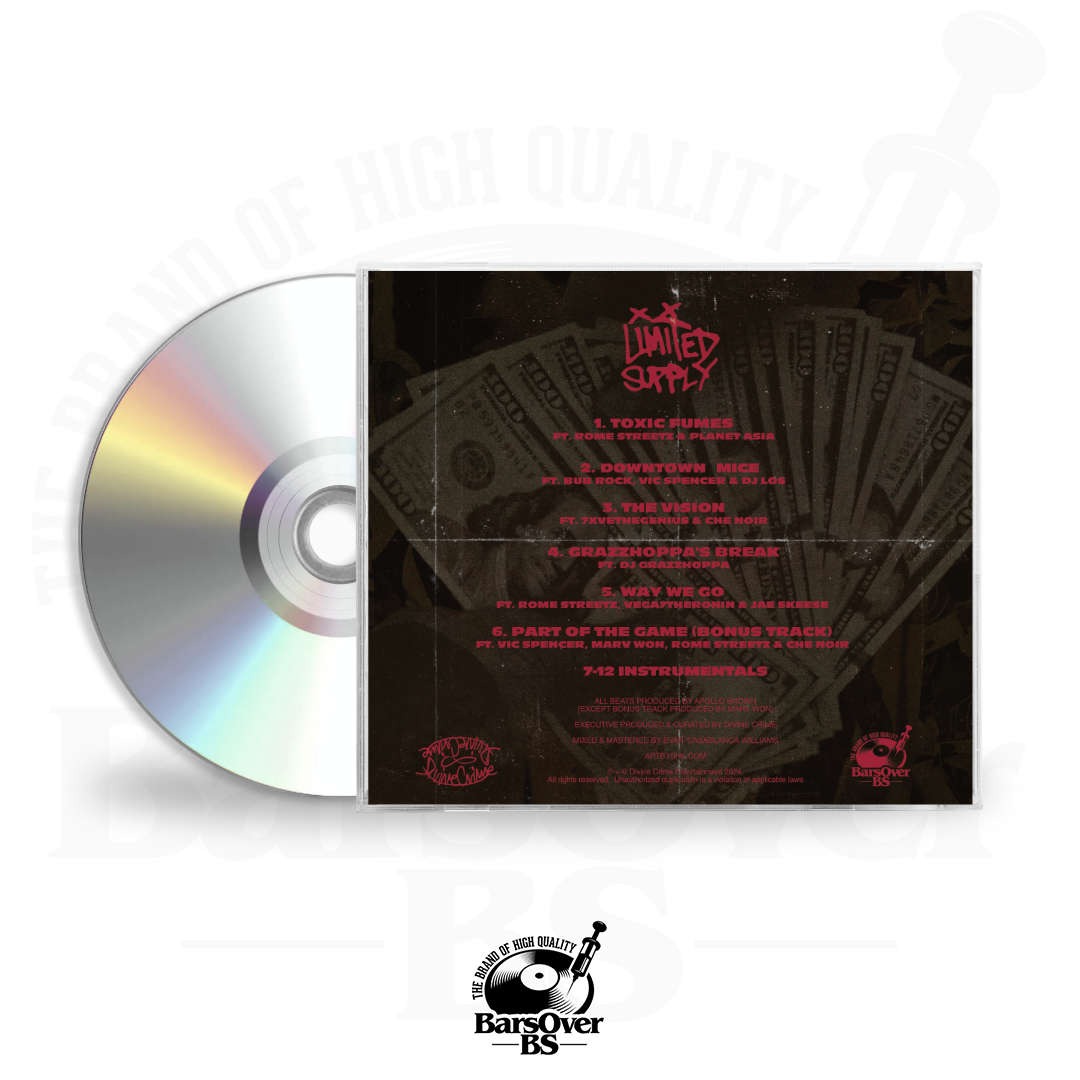 Ty Farris x Divine Crime - Timing Of A Tarantula (Digipak CD With Obi Strip) (Glass Mastered)