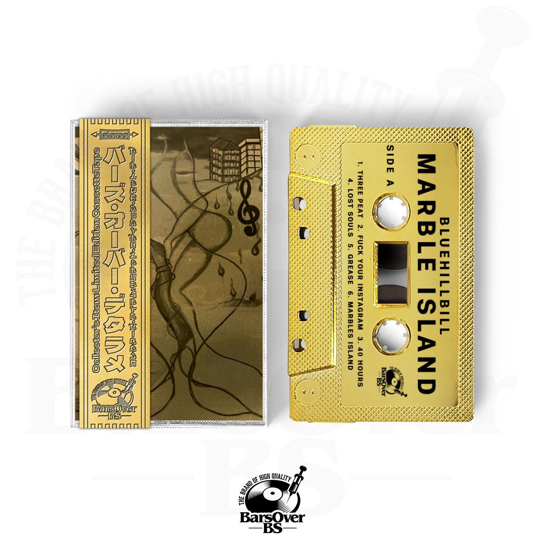 BlueHillBill - Marble Island (BarsOverBS Gold Tape) (ONLY 5)
