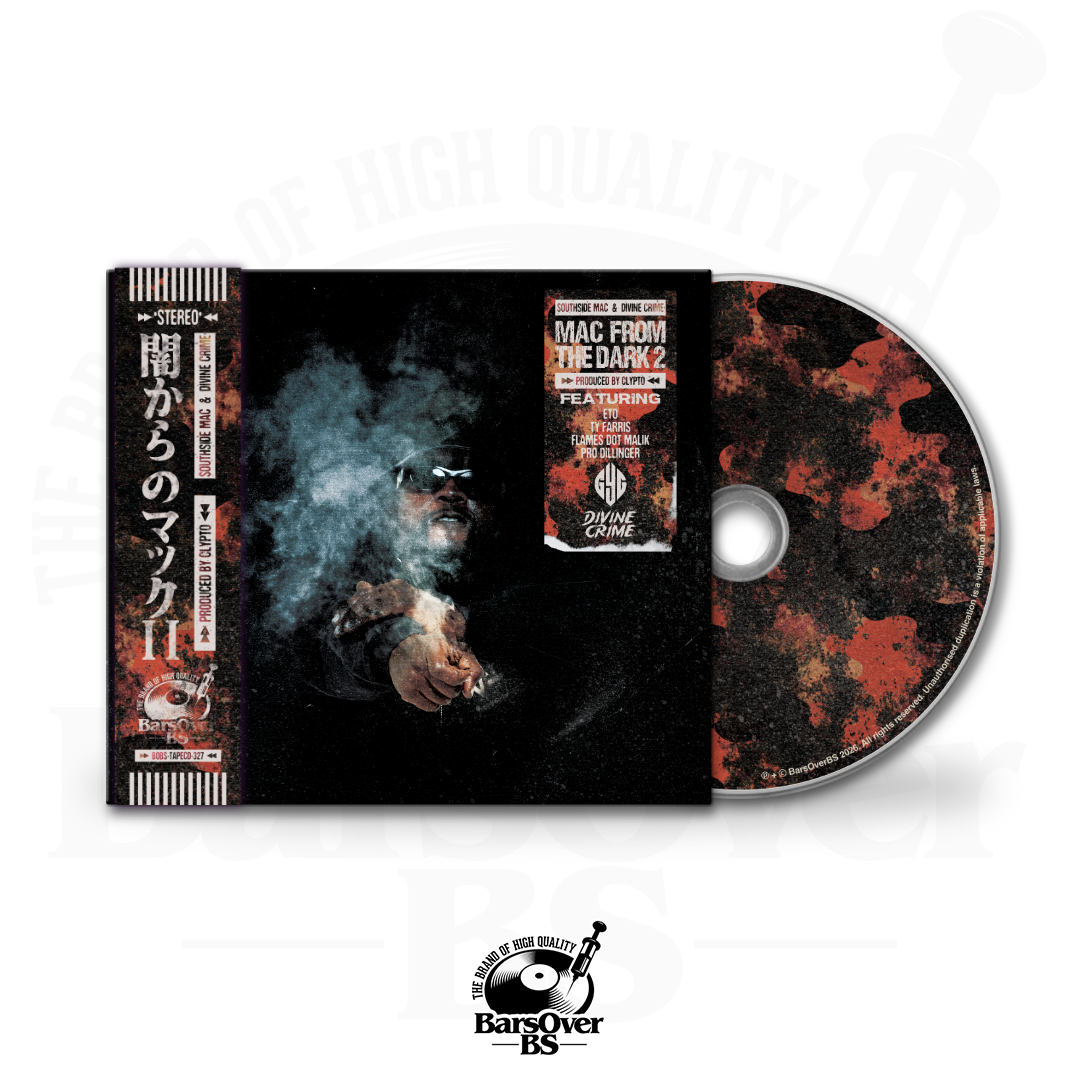 Southside Mac x Divine Crime - Mac From The Dark 2 (Digipak CD With Obi Strip) (Available Until Sunday 11:59PM EST)