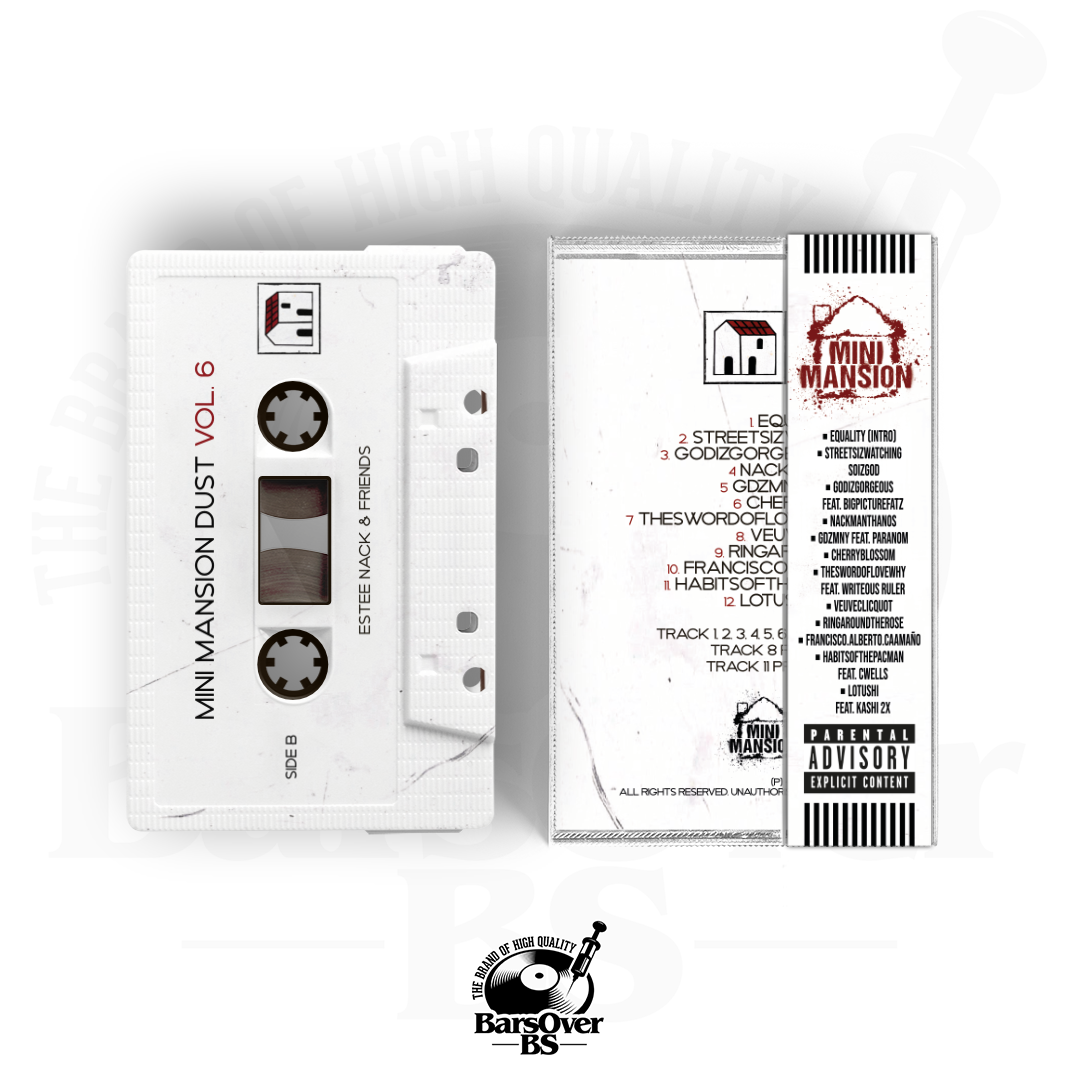 Estee Nack - Mini Mansion Volume 6 (OG Cover) (Cassette Tape With Obi Strip) (ONLY 10)