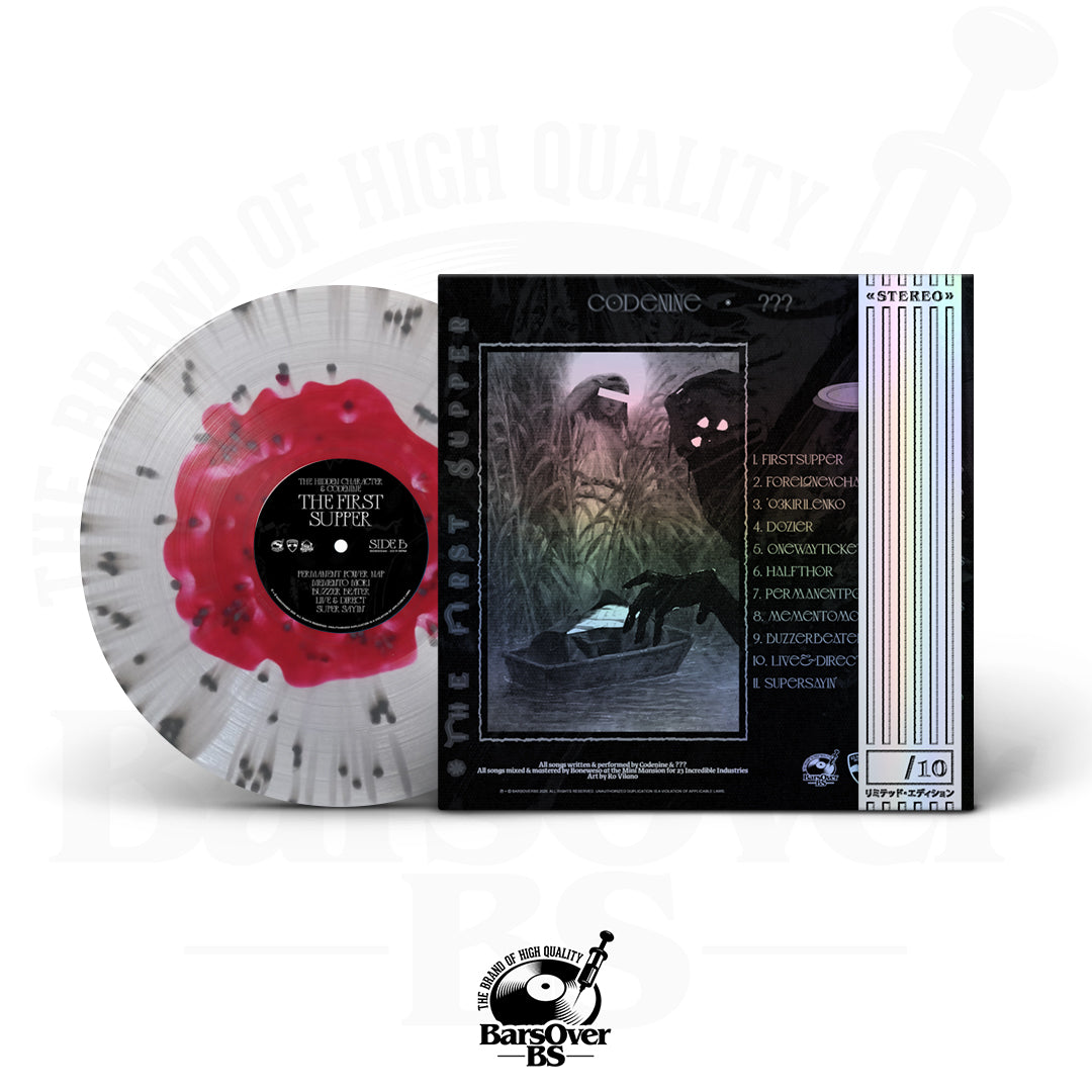 The Hidden Character x Codenine - The First Supper (BarsOverBS Holographic Jacket Obi Strip Vinyl) (ONE PER PERSON) (ONLY 10)
