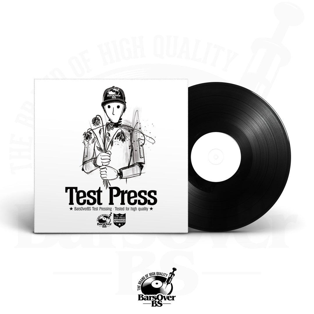 Codenine x Vinyl Villain - Route Of Evil (BarsOverBS Toby The Test Press Guy Vinyl) (Shipped Outside Of Jacket) (ONE PER PERSON) (ONLY 6)