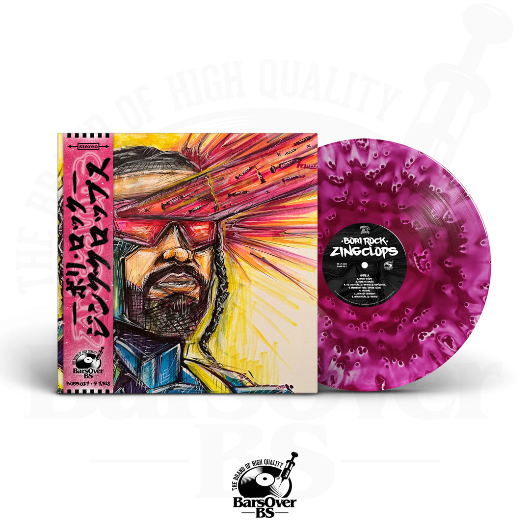 BoriRock - ZingClops Vinyl (BarsOverBS 100 Series) (Obi Strip Vinyl) (ONE PER PERSON!!) (NO REPRESS!) (ONLY 20)