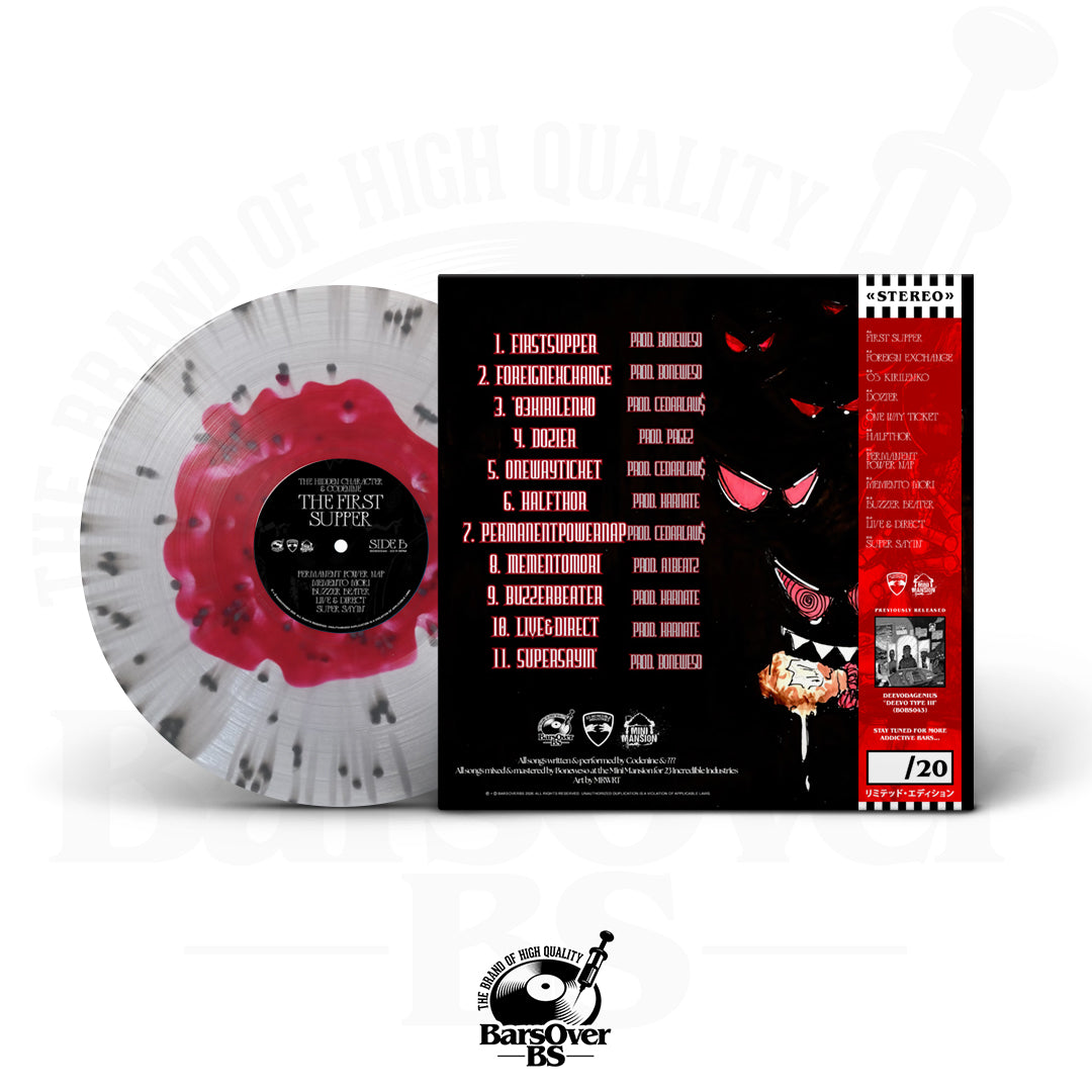 The Hidden Character x Codenine - The First Supper (Main Cover) (Obi Strip Vinyl) (Shipped Outside Of Jacket) (ONE PER PERSON)