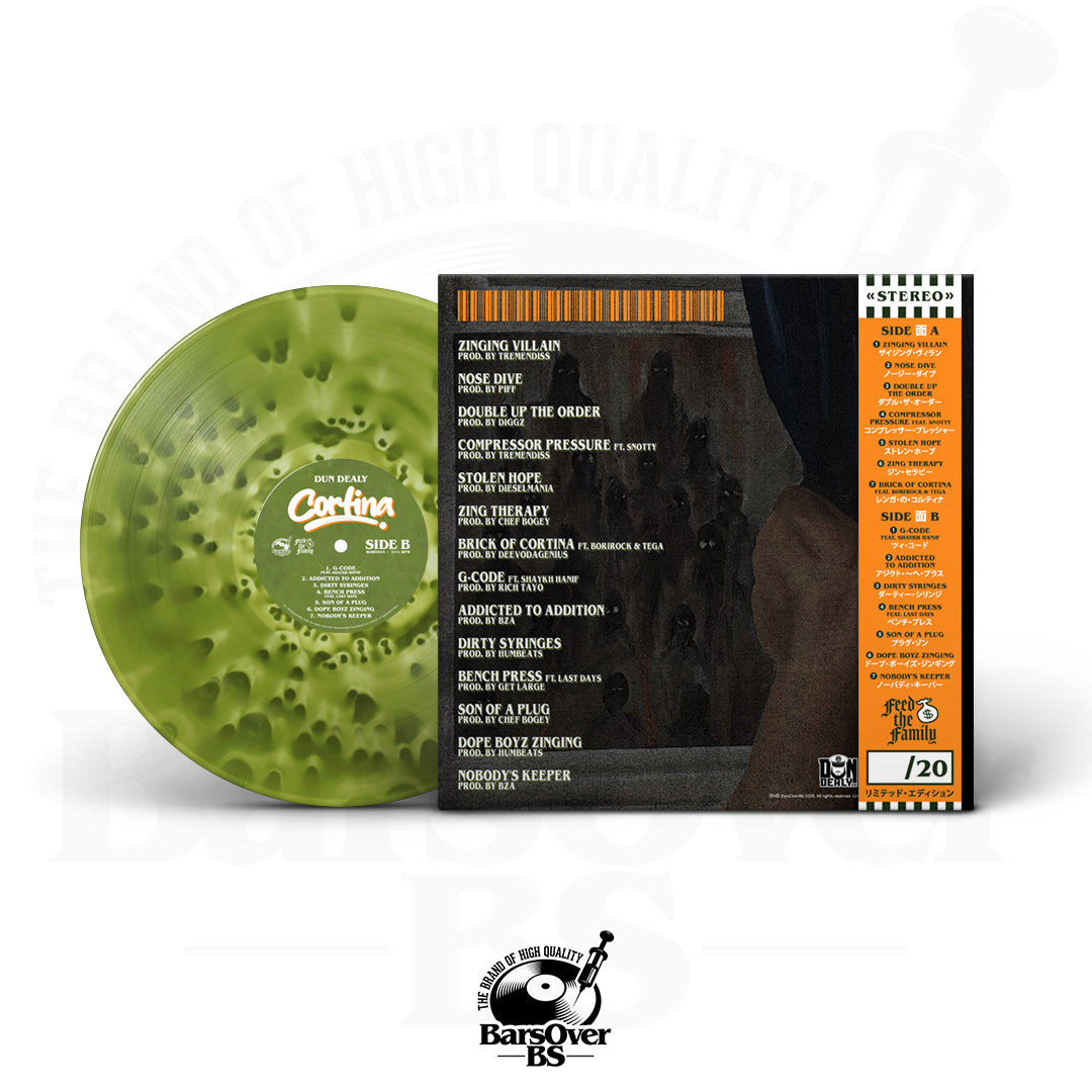 Dun Dealy - Cortina (Obi Strip Vinyl) (100 Series Edition) (Only 20 Units) (ONE PER PERSON)