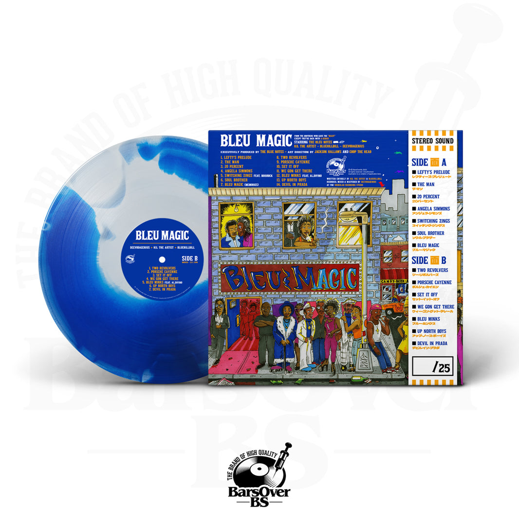 BlueHillBill x Kil The Artist x DeevoDaGenius - Bleu Magic Vinyl