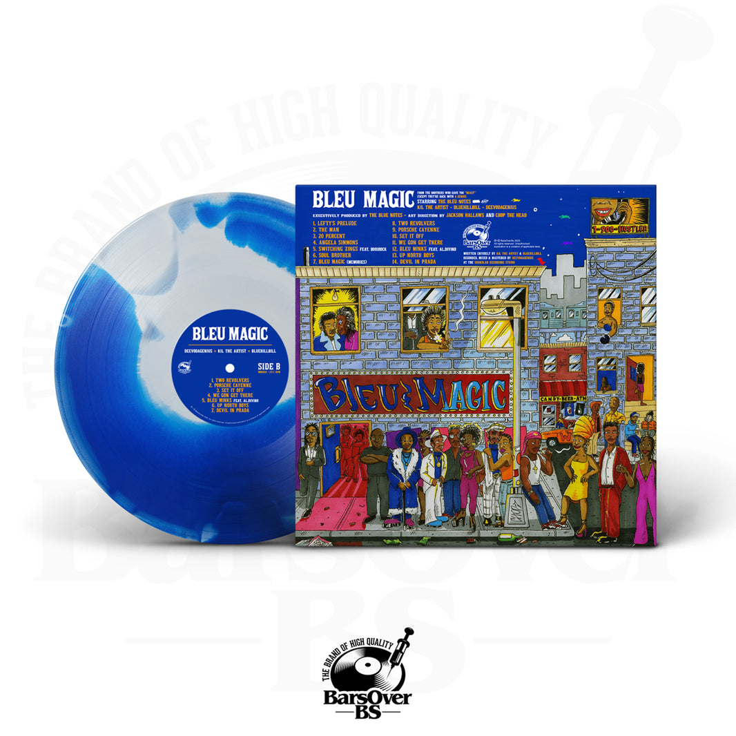 BlueHillBill x Kil The Artist x DeevoDaGenius - Bleu Magic Vinyl