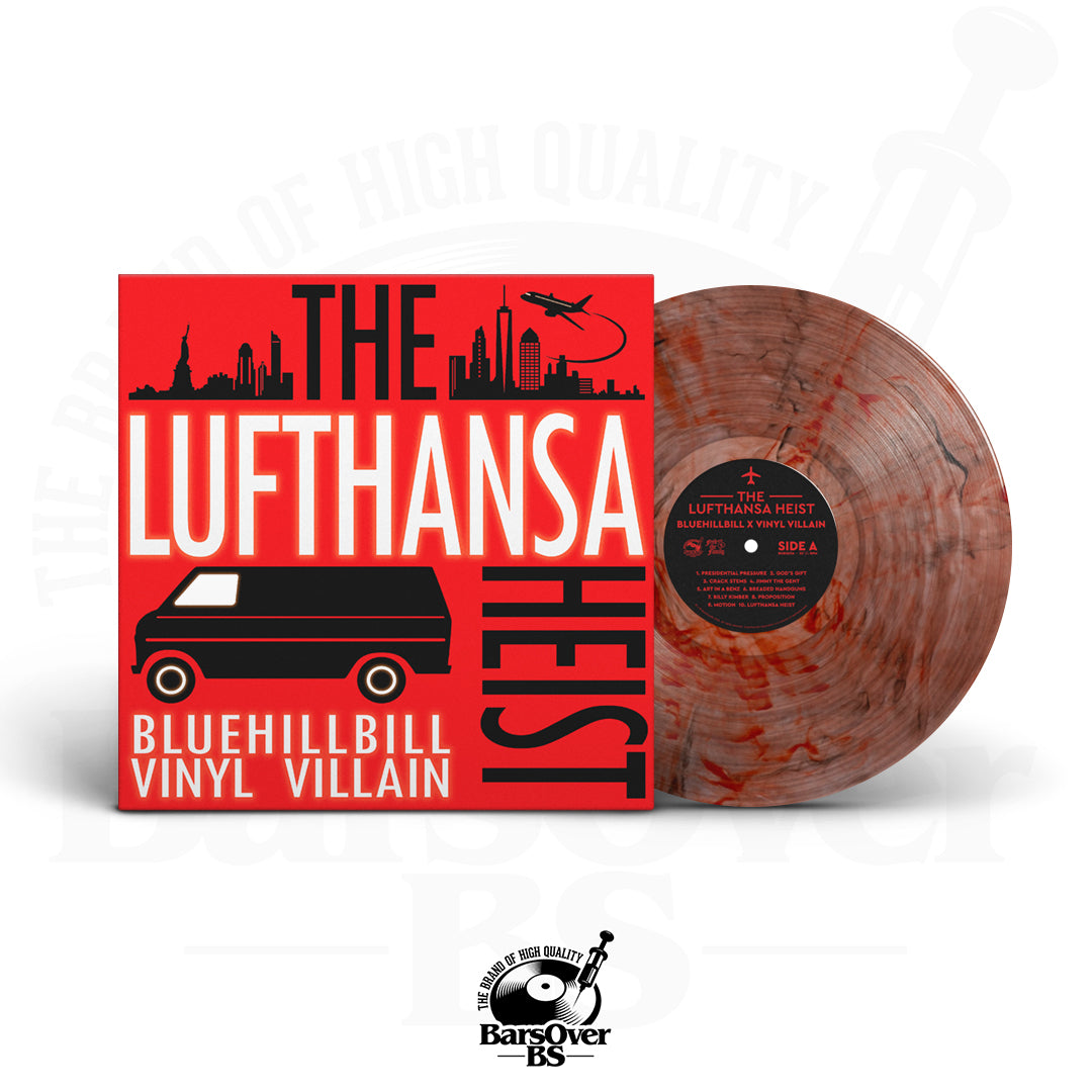 BlueHillBill x Vinyl Villain - The Lufthansa Heist (100 Series Vinyl Collection) (Alternate Cover) (Standard Vinyl) (Shipped Sealed)