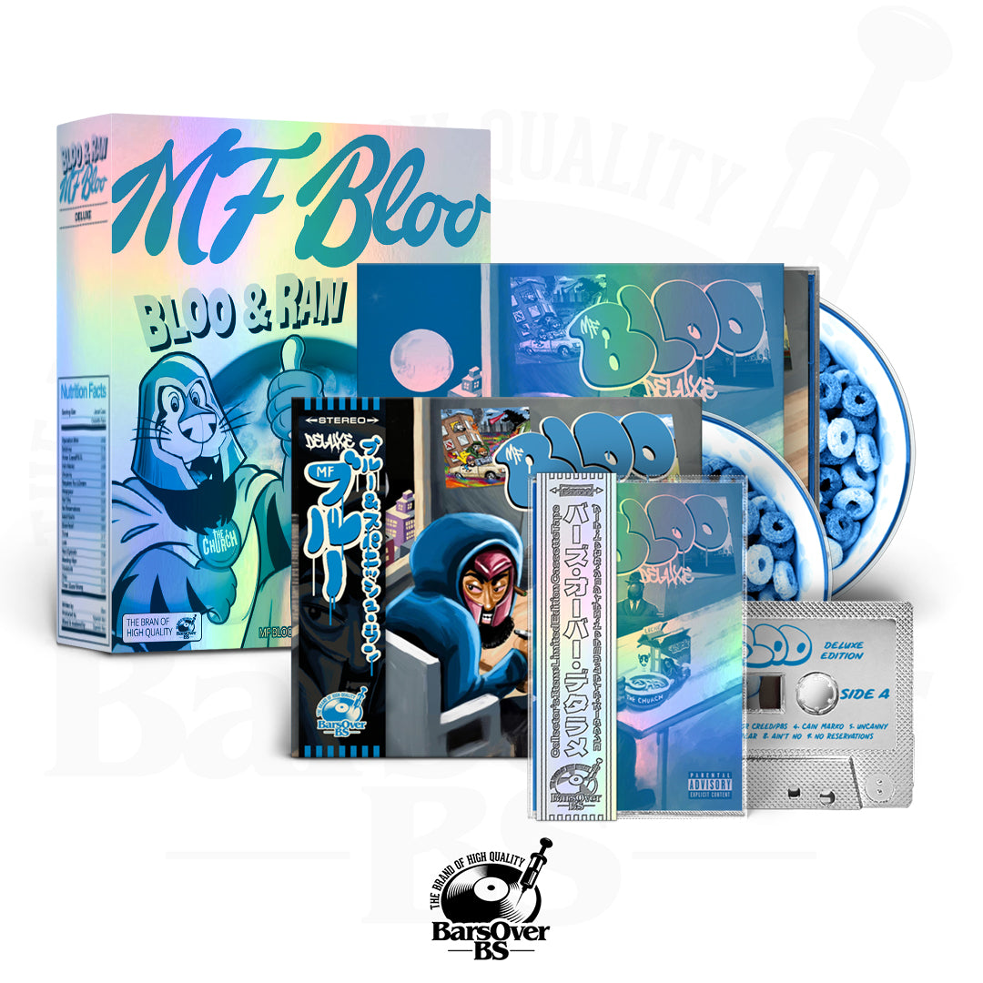 Bloo Azul x Spanish Ran - MF Bloo Deluxe Edition (Holographic Bundle Box) VIP ONLY (Comes With 7 New Songs!) (2 PER PERSON LIMIT)