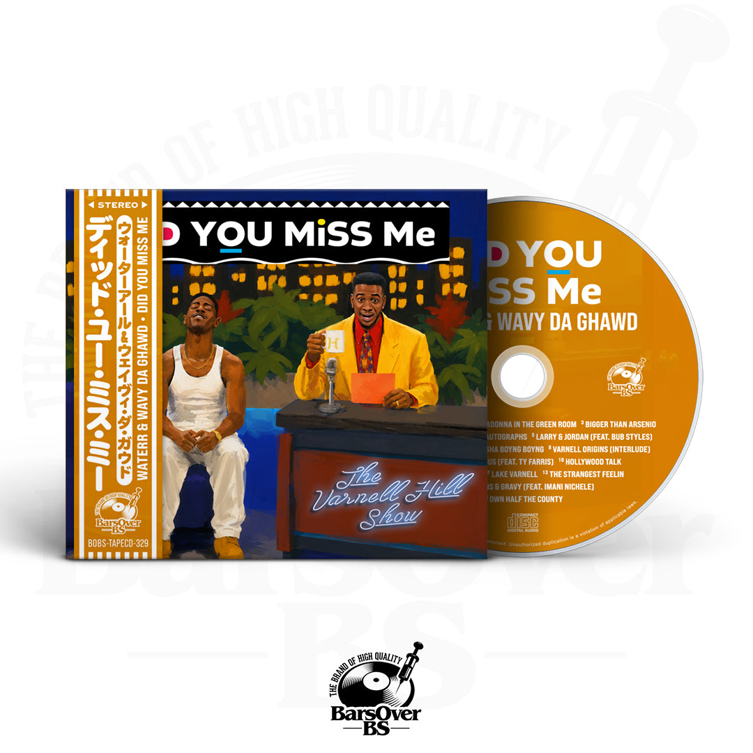 WateRR x Wavy Da Ghawd - Did You Miss Me (Digipak CD With Obi Strip)
