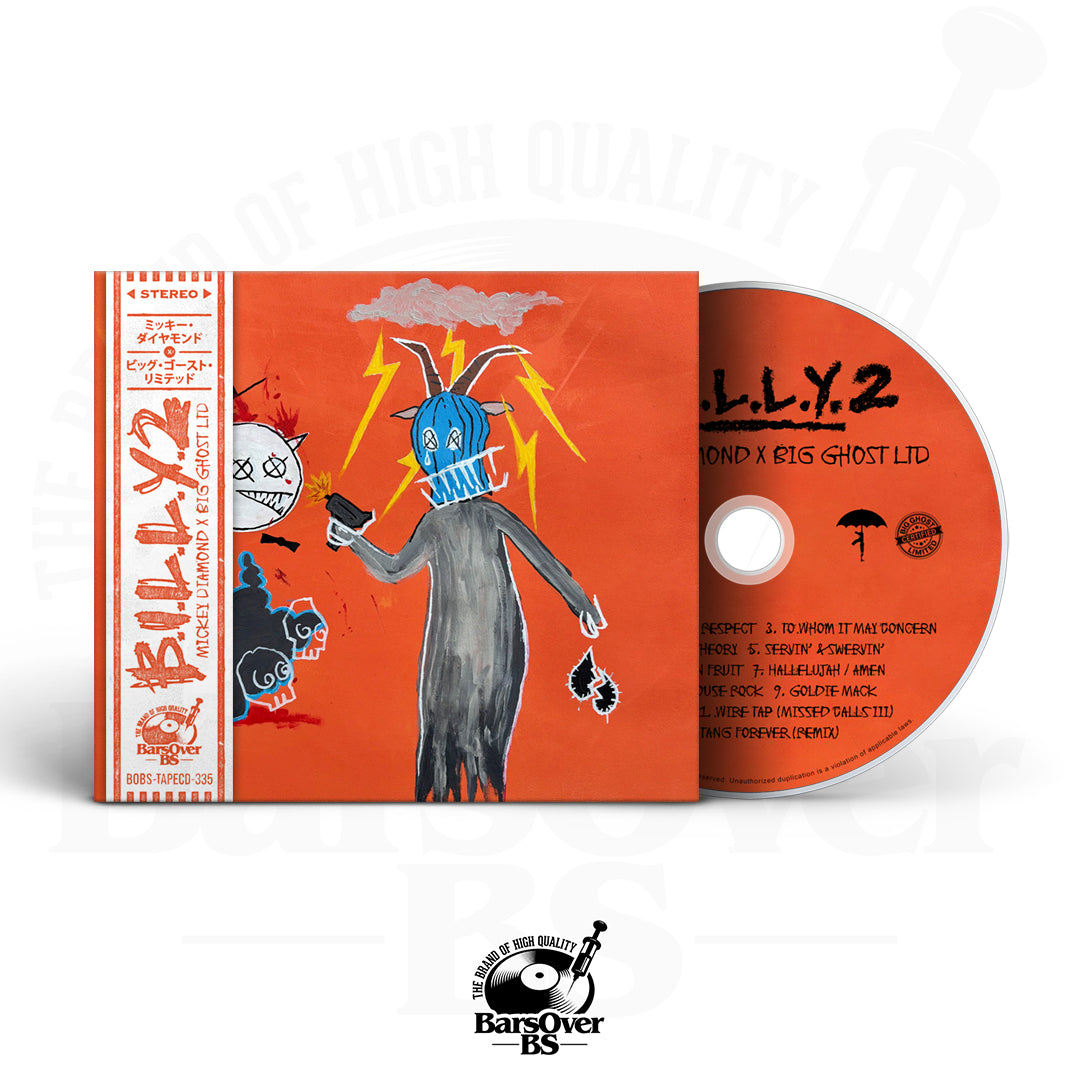 Mickey Diamond x Big Ghost - B.I.L.L.Y 2 (Main Cover) (Digipak CD With Obi Strip) (Glass Mastered CD)