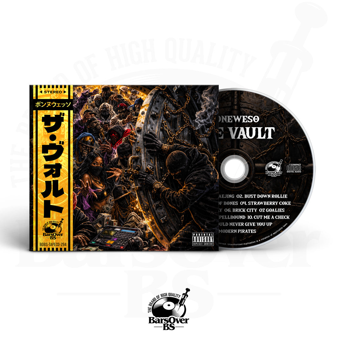 Boneweso - The Vault (Featuring Estee Nack, Bori Rock, Daniel Son, Al Divino, Codenine & More) (Digipak CD) (Chase Gold Editions!!)