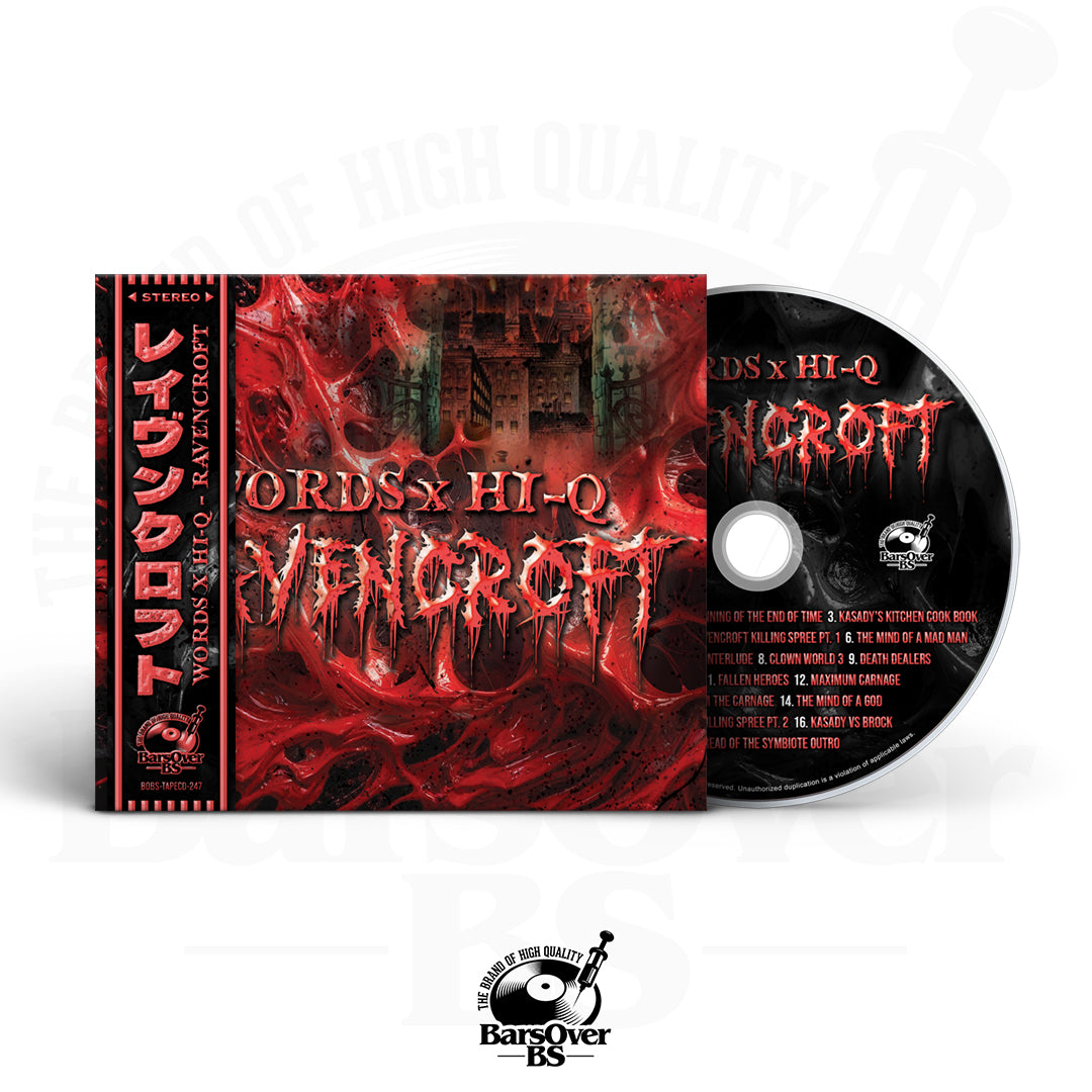 Words x Hi-Q - Ravencroft (Digipak CD With Obi Strip)
