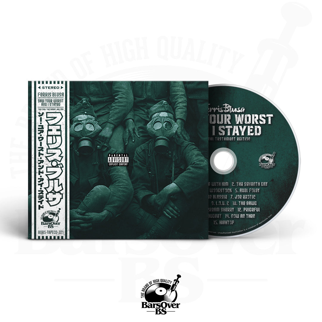 Ferris Blusa - Saw Your Worst And I Stayed (Deluxe Edition With 5 Bonus Tracks) (Digipak CD With Obi Strip) (Available Until 11:59PM EST)