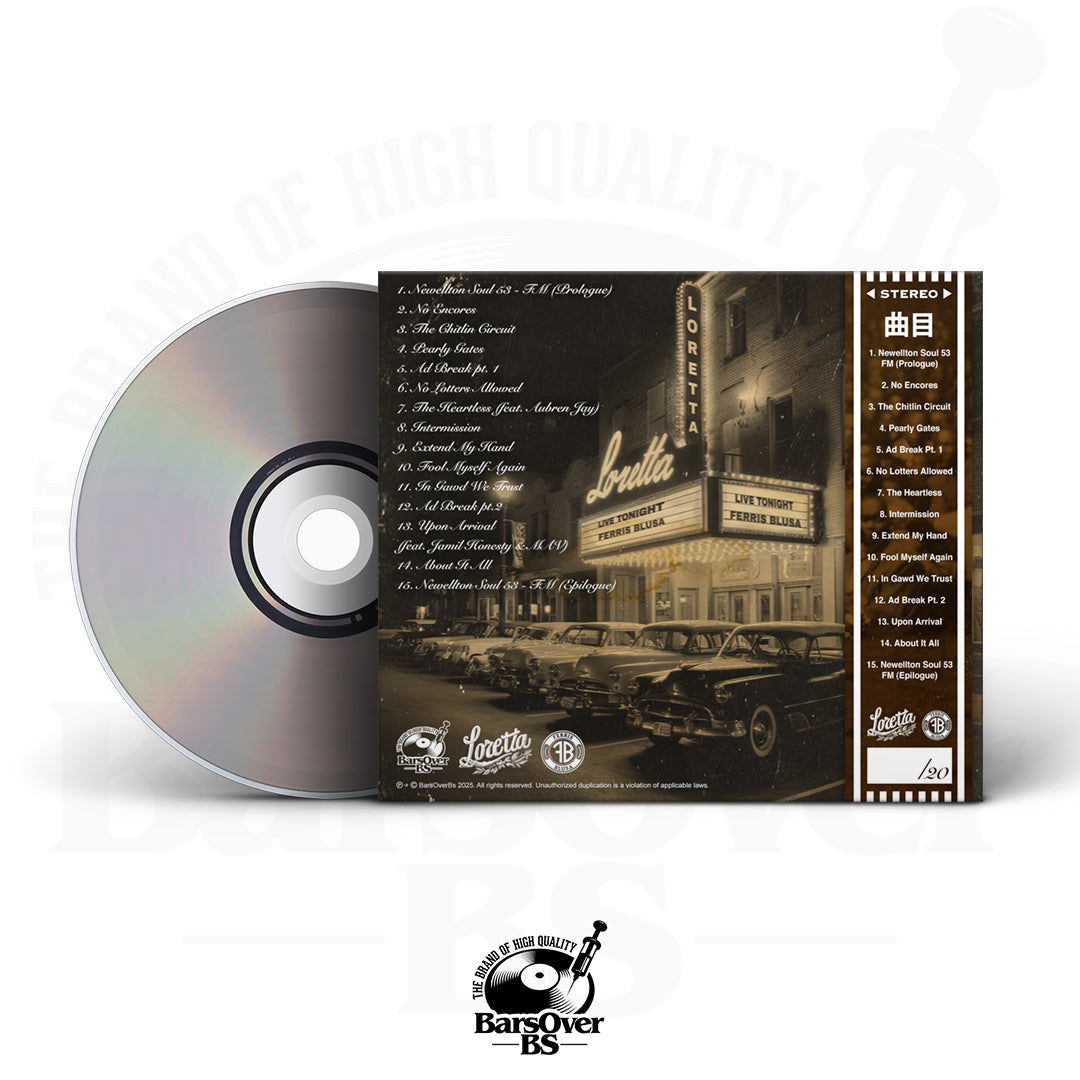 Ferris Blusa x Observe Since 98 - Let Go And Let Gawd (Digipak CD)