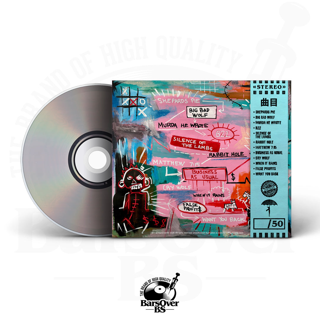 Mickey Diamond x Big Ghost - Black Sheep (Digipak CD With Obi Strip) (Main Cover) (Glass Mastered CD)