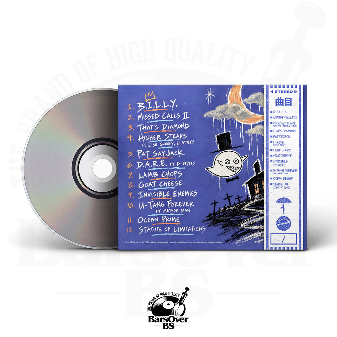 Mickey Diamond x Big Ghost - B.I.L.L.Y 1 (Main Cover) (Digipak CD With Obi Strip) (Glass Mastered CD)