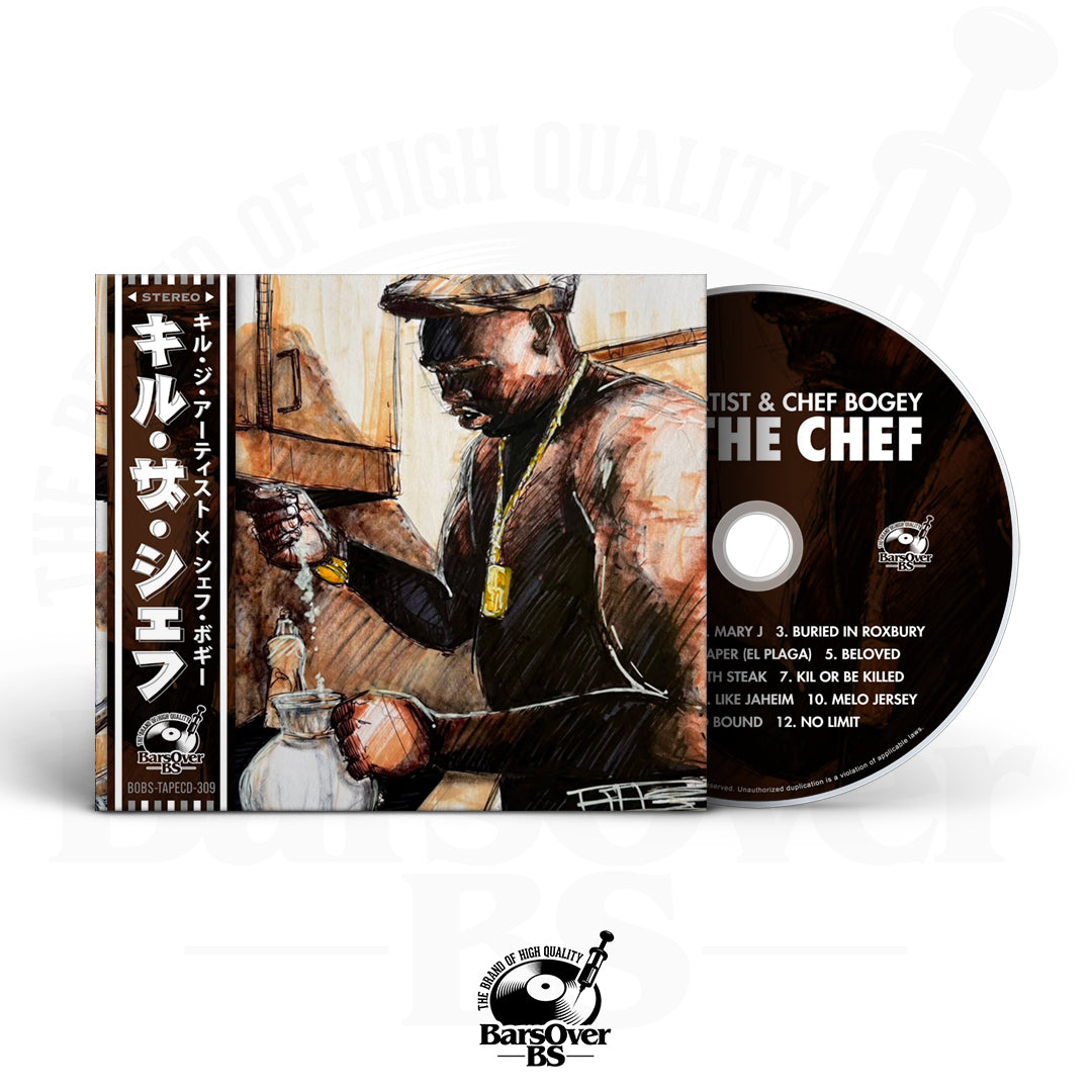 Kil The Artist x Chef Bogey - Kil The Chef (Alternate Cover) (Digipak CD With Obi Strip)