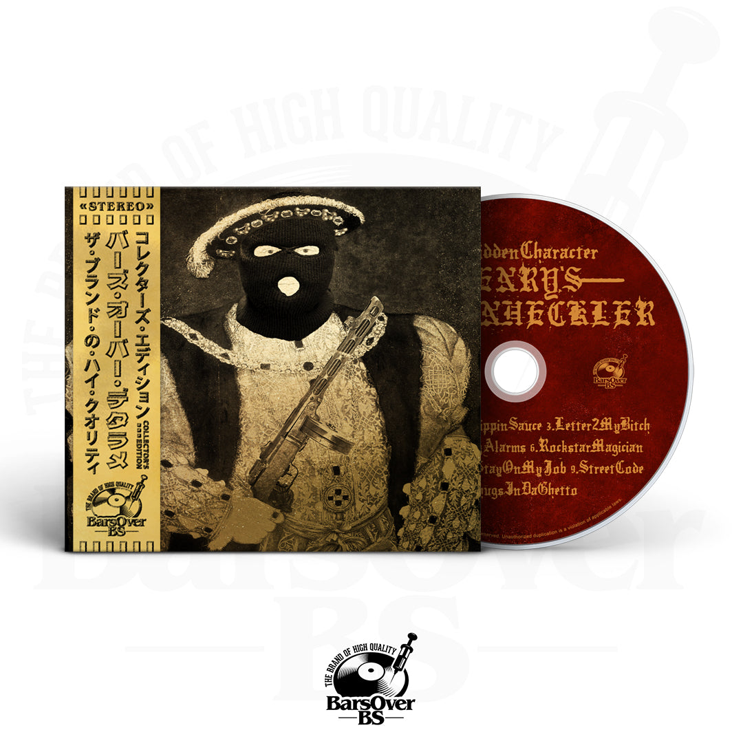 The Hidden Character x Smello - HENRYSHIDDENHECKLER (BarsOverBS Gold Digipak CD) (ONLY 10)