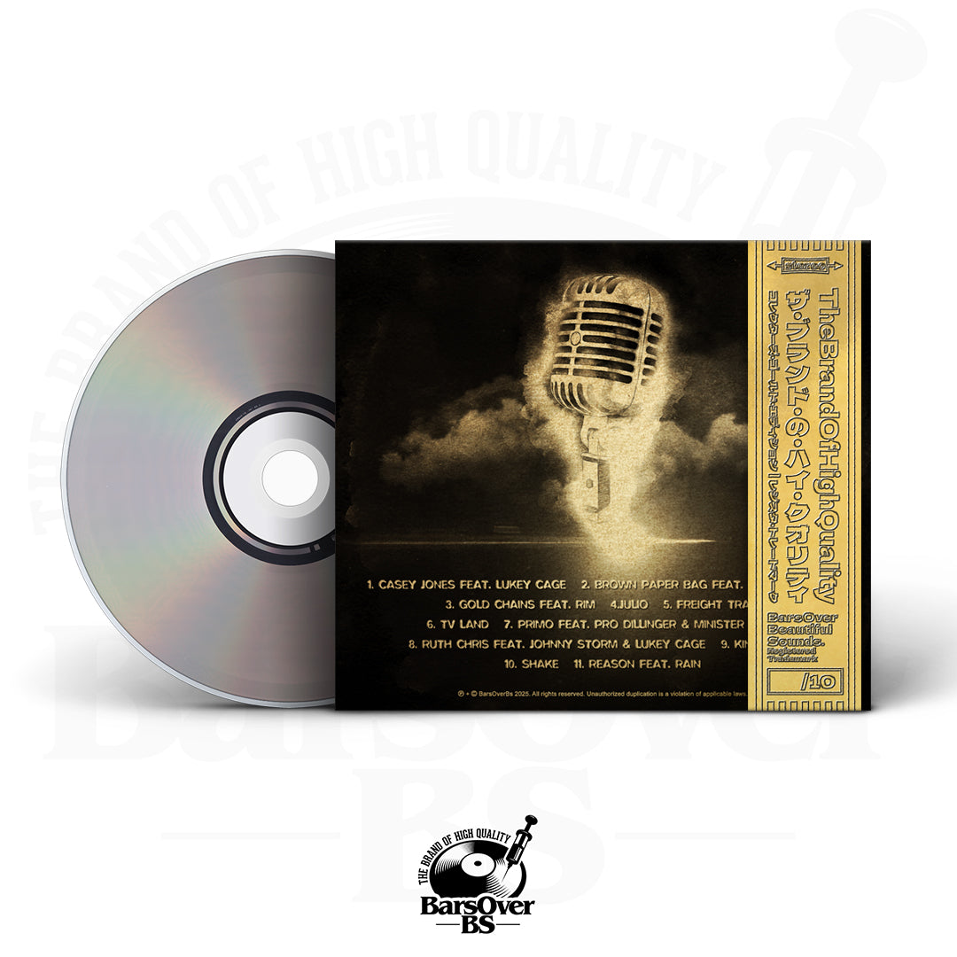 Mondo Slade - Master Speech 1 (BarsOverBS Gold Digipak CD) (ONLY 10)