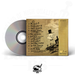 Mickey Diamond x Big Ghost - B.I.L.L.Y 1 (Main Cover) (BarsOverBS Gold Digipak CD) (Glass Mastered CD) (ONE PER PERSON)
