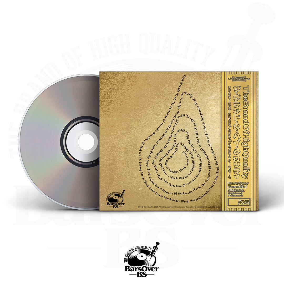 Griot Noy - Tears Of An Apostle (BarsOverBS Gold DIgipak CD) (ONLY 5)