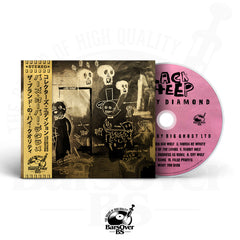 Mickey Diamond x Big Ghost - Black Sheep (BarsOverBS Gold Digipak CD) (Alt Cover) (Glass Mastered CD) (ONE PER PERSON)