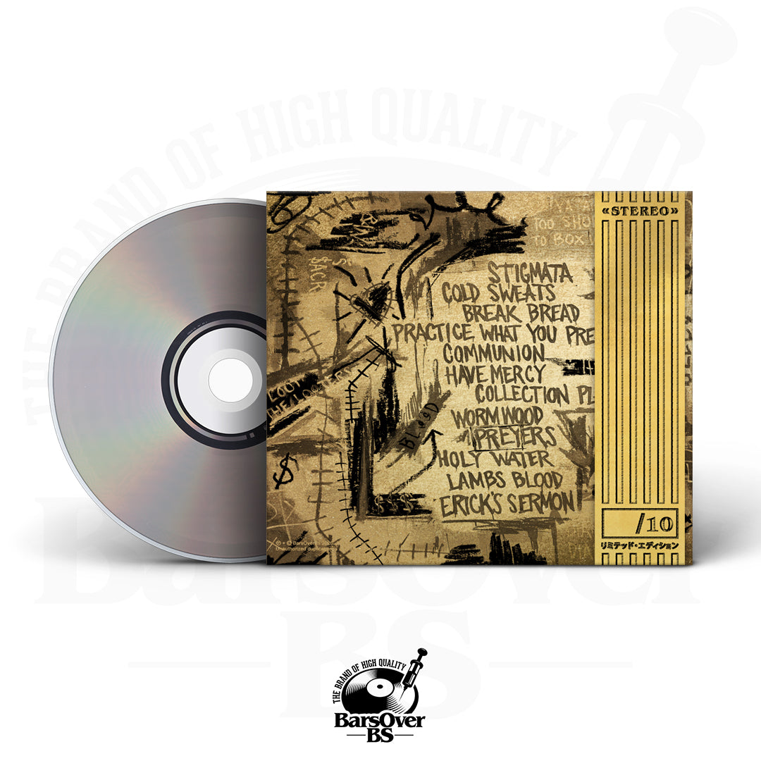 Mickey Diamond x Big Ghost - Blood Of A Lamb (Alternate Cover) (BarsOverBS Gold Digipak CD) (ONE PER PERSON) (ONLY 10)