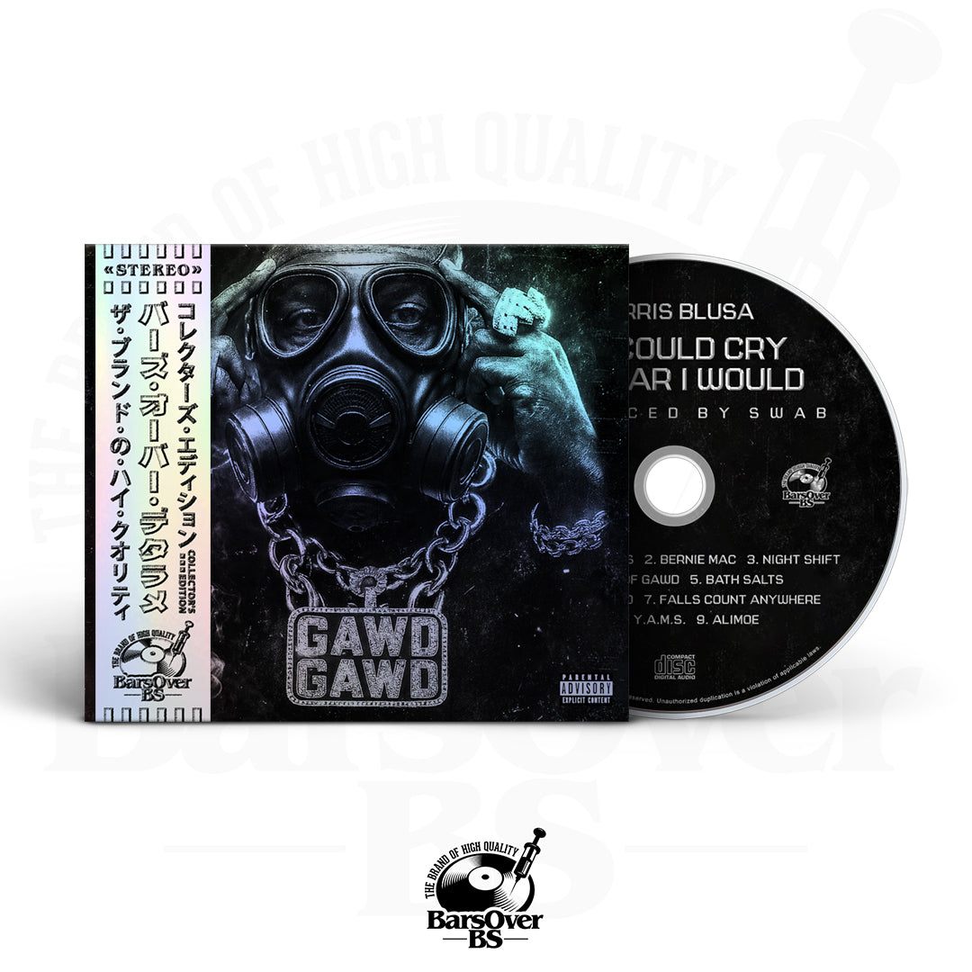Ferris Blusa x Swab - If I Could Cry, I Swear I Would (BarsOverBS Holographic Digipak CD) (ONLY AVAILABLE FOR 10 MINS) (NO PROMO SALES)